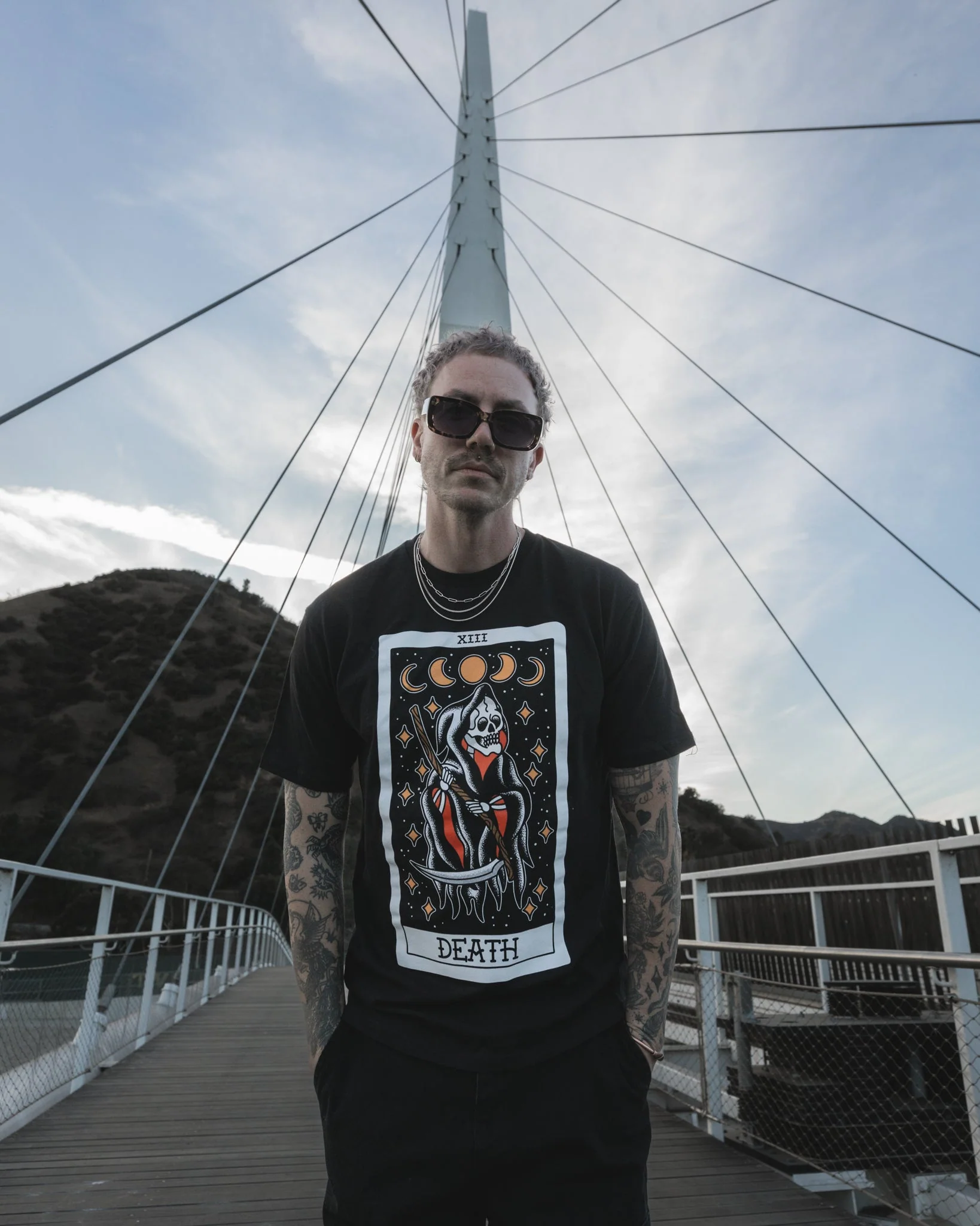 American Traditional Death Tarot Tee - Image 6