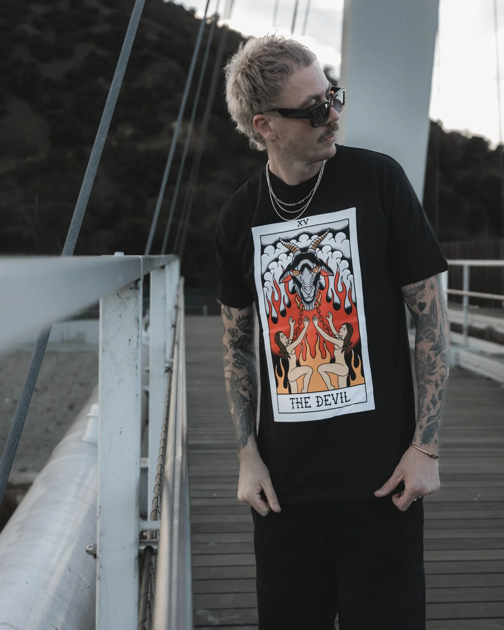 American Traditional Devil Tee - Image 2