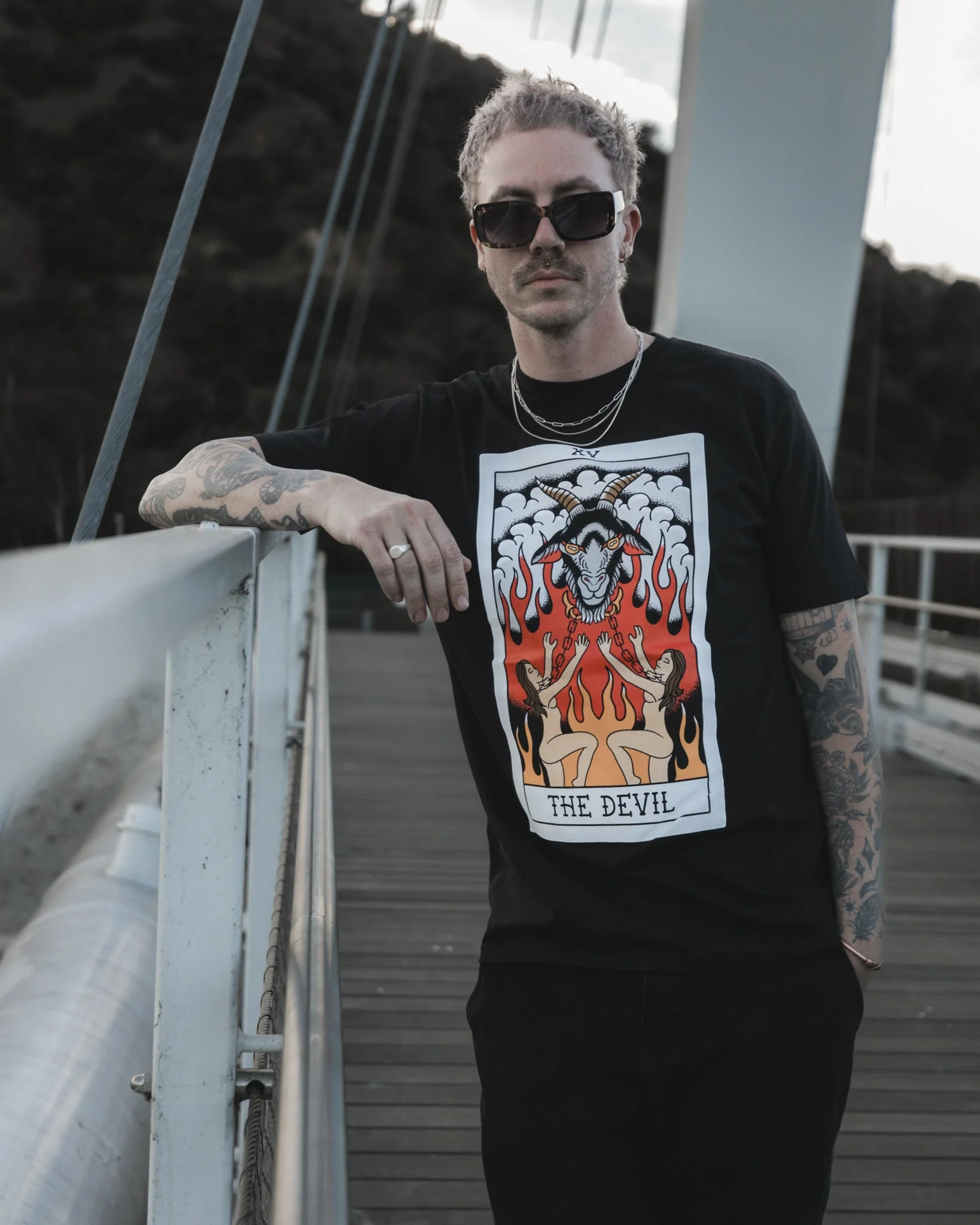 American Traditional Devil Tee - Image 3