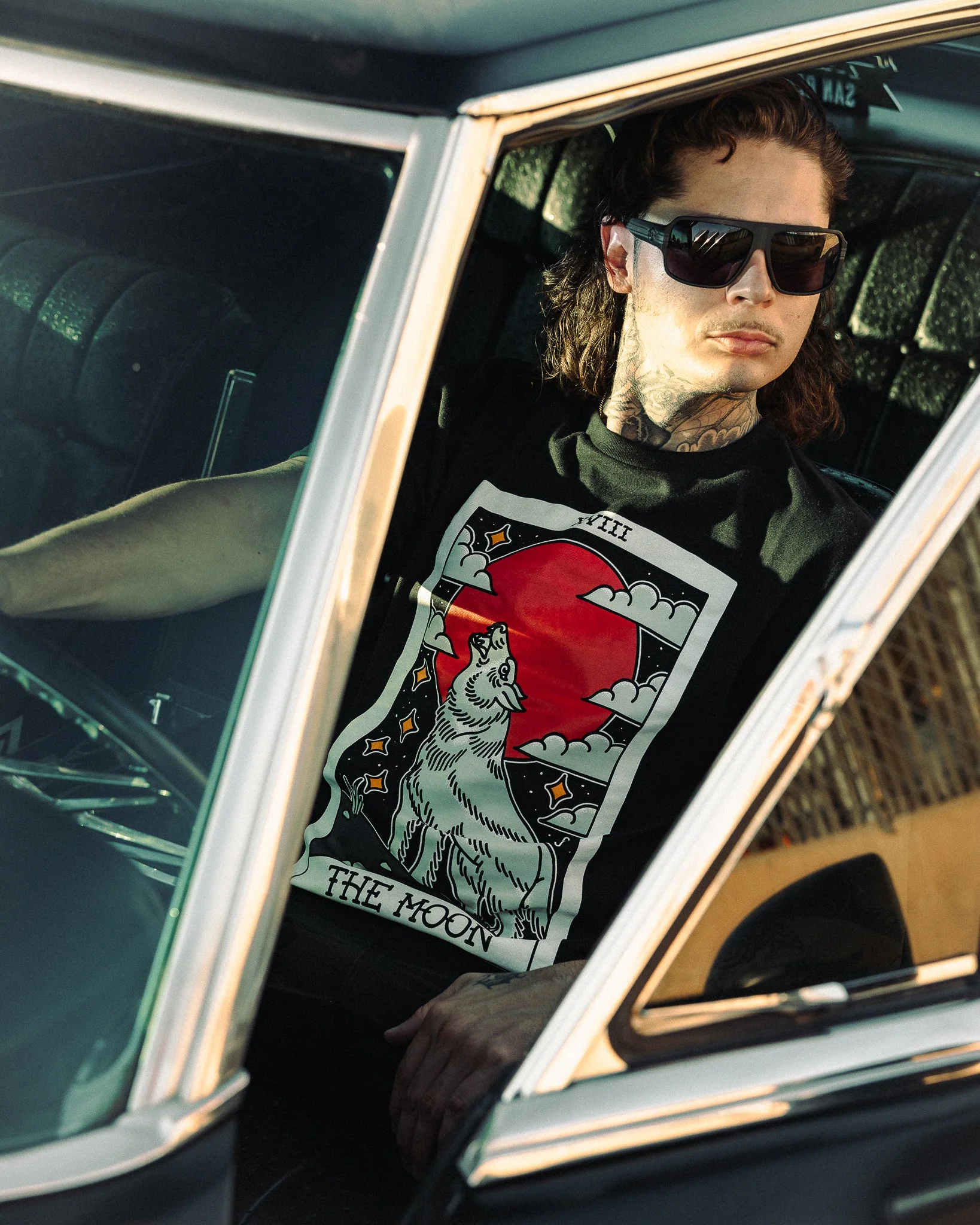 American Traditional Moon Tarot Tee - Image 4