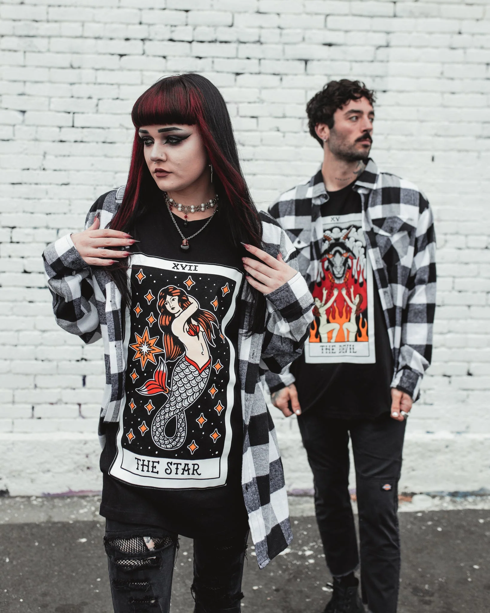 American Traditional Star Tarot Tee - Image 5