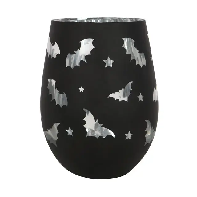 Bat Stemless Wine Glass - READY TO SHIP