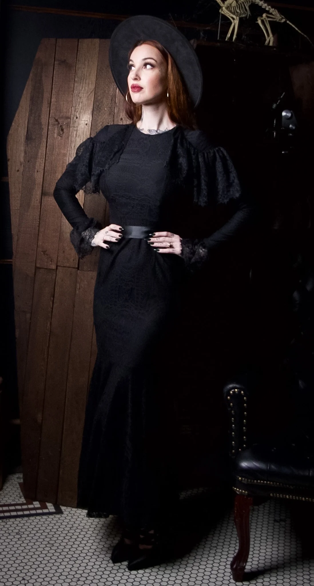 Borden - Lace Mermaid Maxi Dress - Image 3