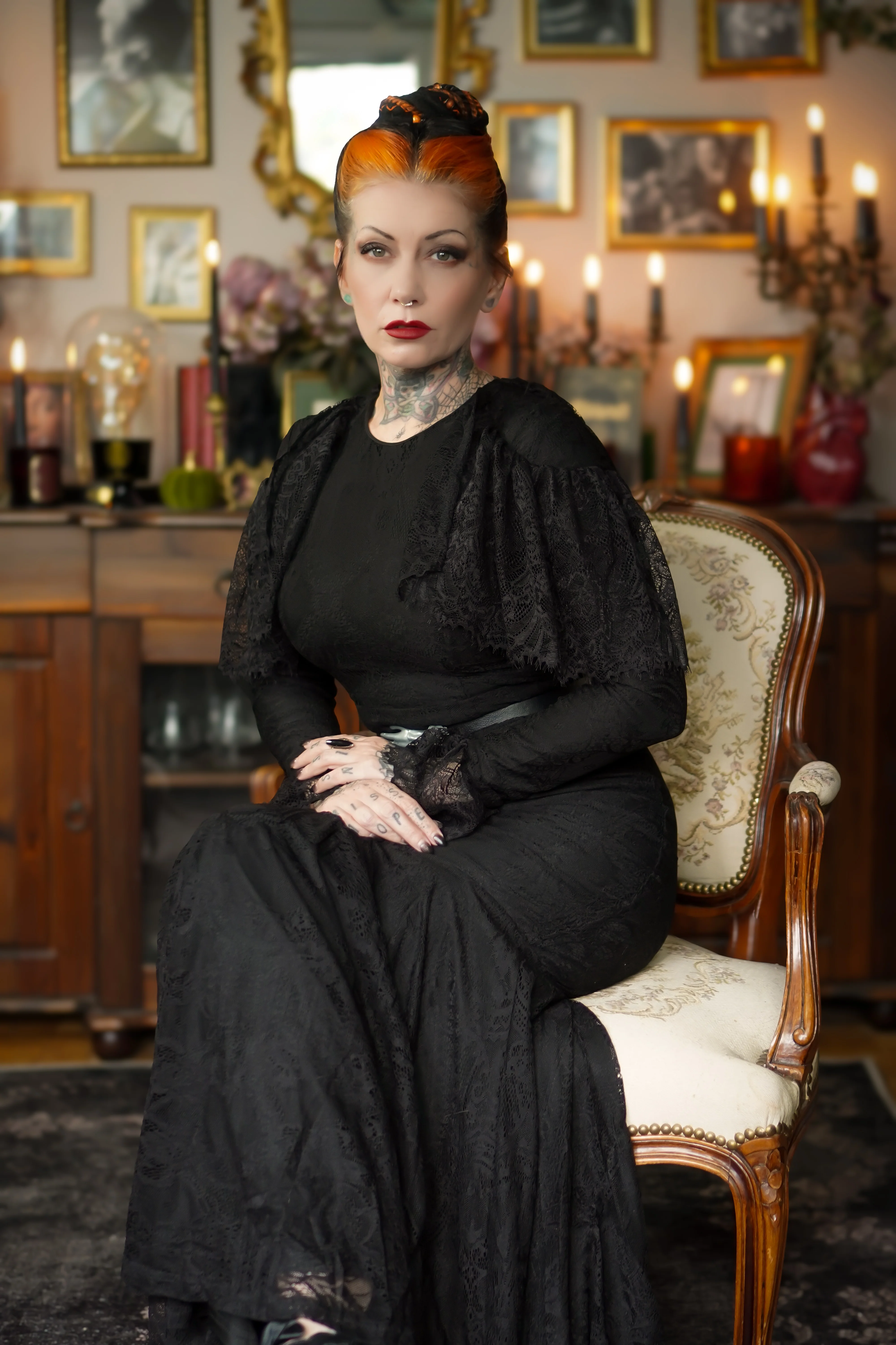 Borden - Lace Mermaid Maxi Dress - Image 4