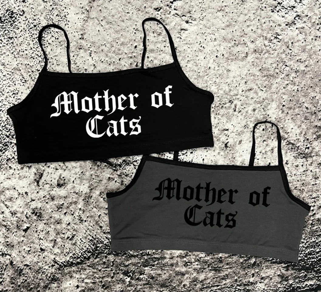 Bra Top - Mother of Cats