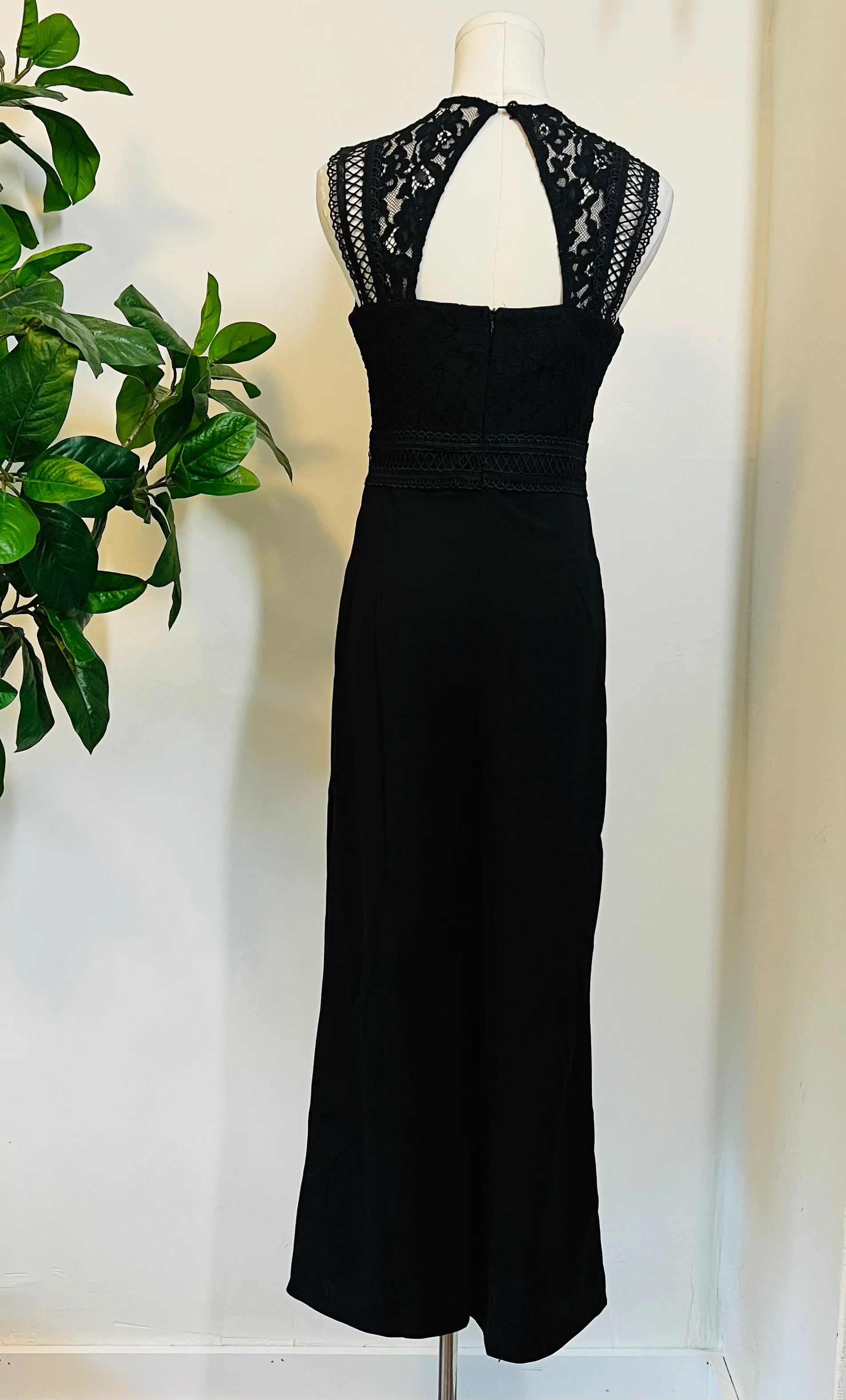 Branwen - Romantic Corporate Goth Jumpsuit - READY TO SHIP - Image 12