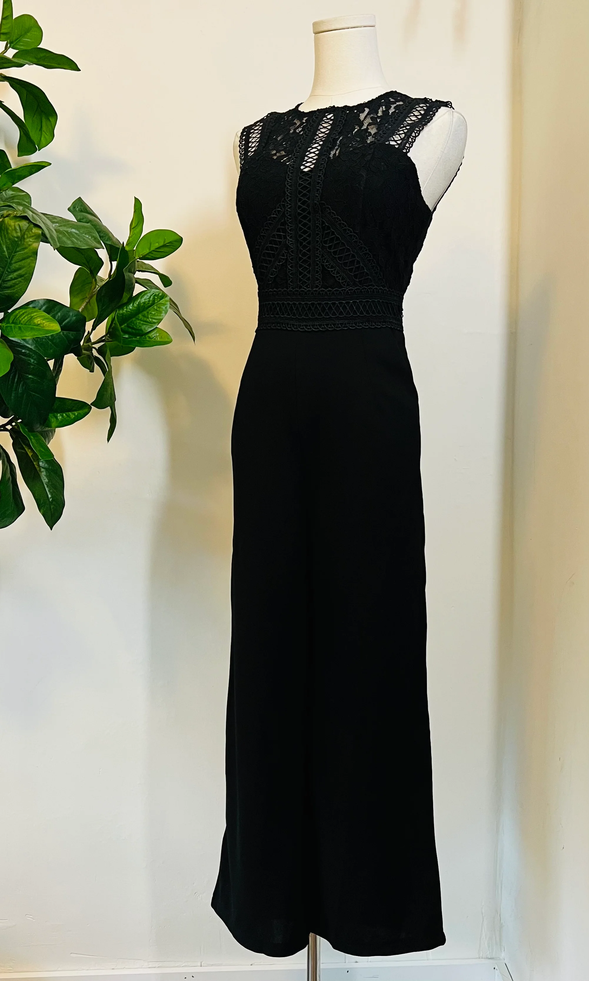 Branwen - Romantic Corporate Goth Jumpsuit - READY TO SHIP - Image 7