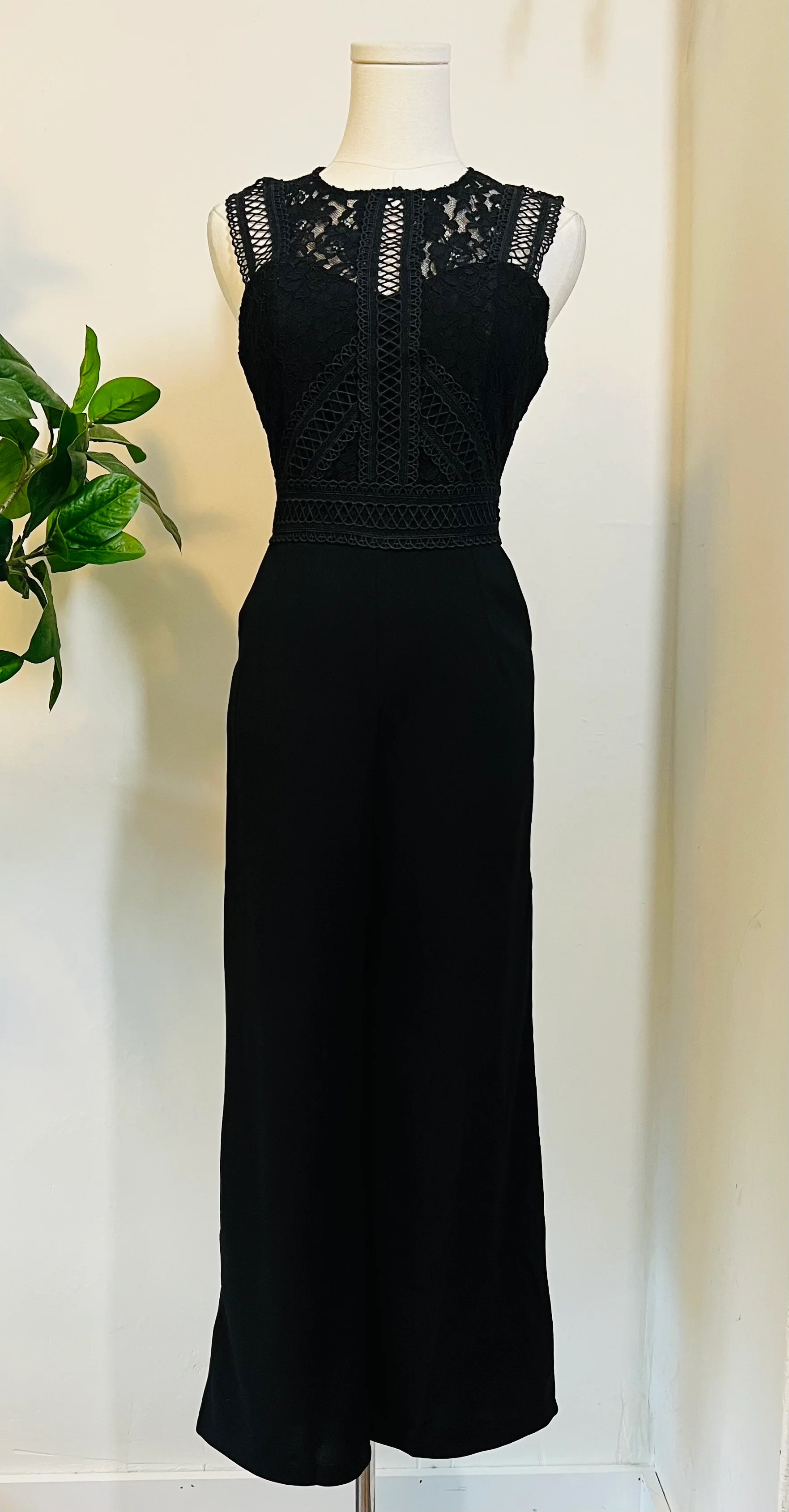 Branwen - Romantic Corporate Goth Jumpsuit - READY TO SHIP - Image 9