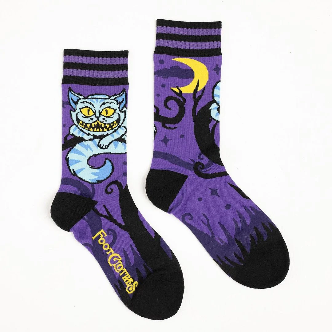 Cheshire Cat Crew Socks - Image 2