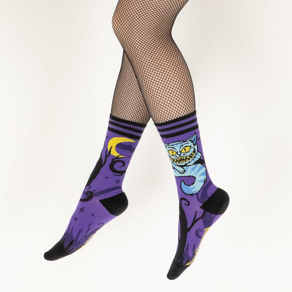 Cheshire Cat Crew Socks - Image 3