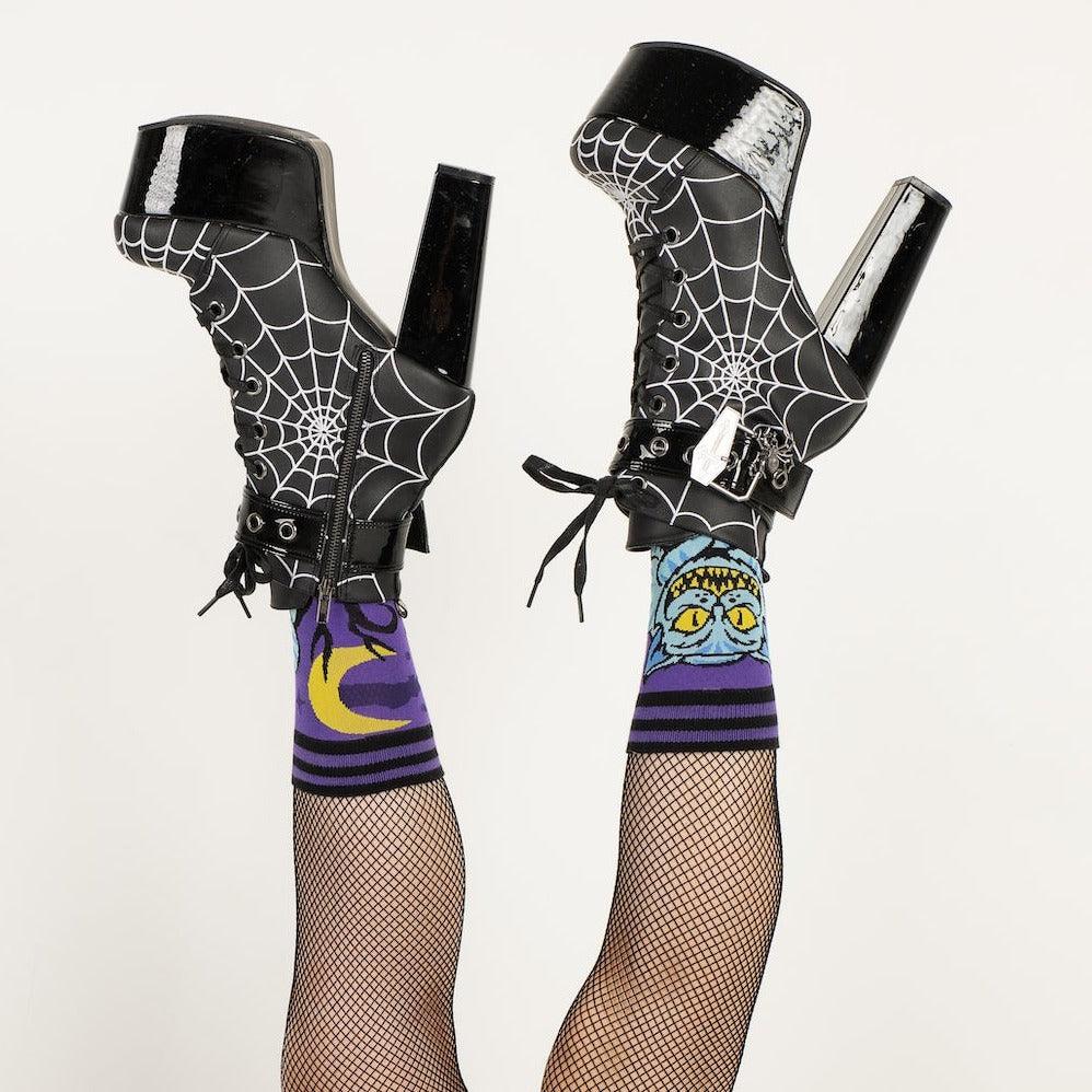 Cheshire Cat Crew Socks - Image 9