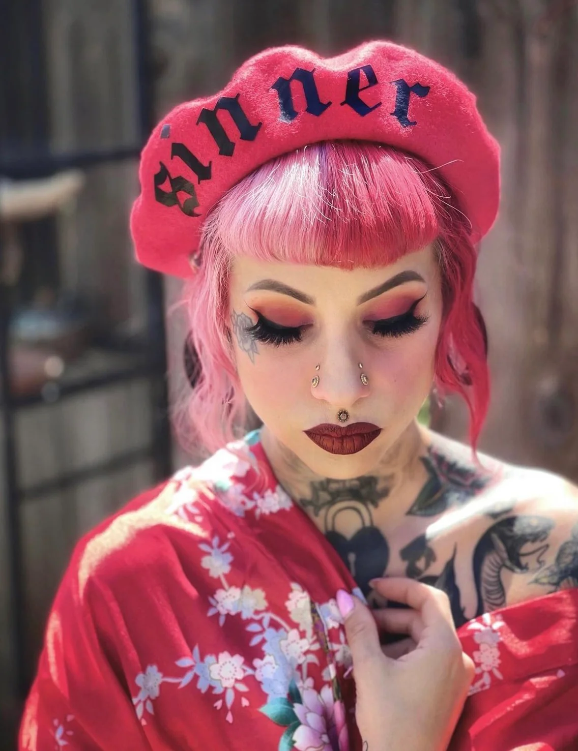 Vegan Beret - Sinner - Image 8