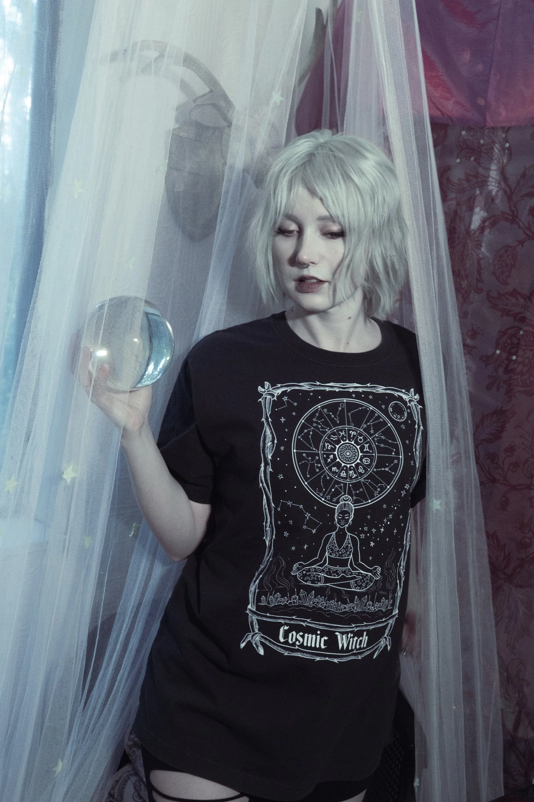 Cosmic Witch Tee - Image 6