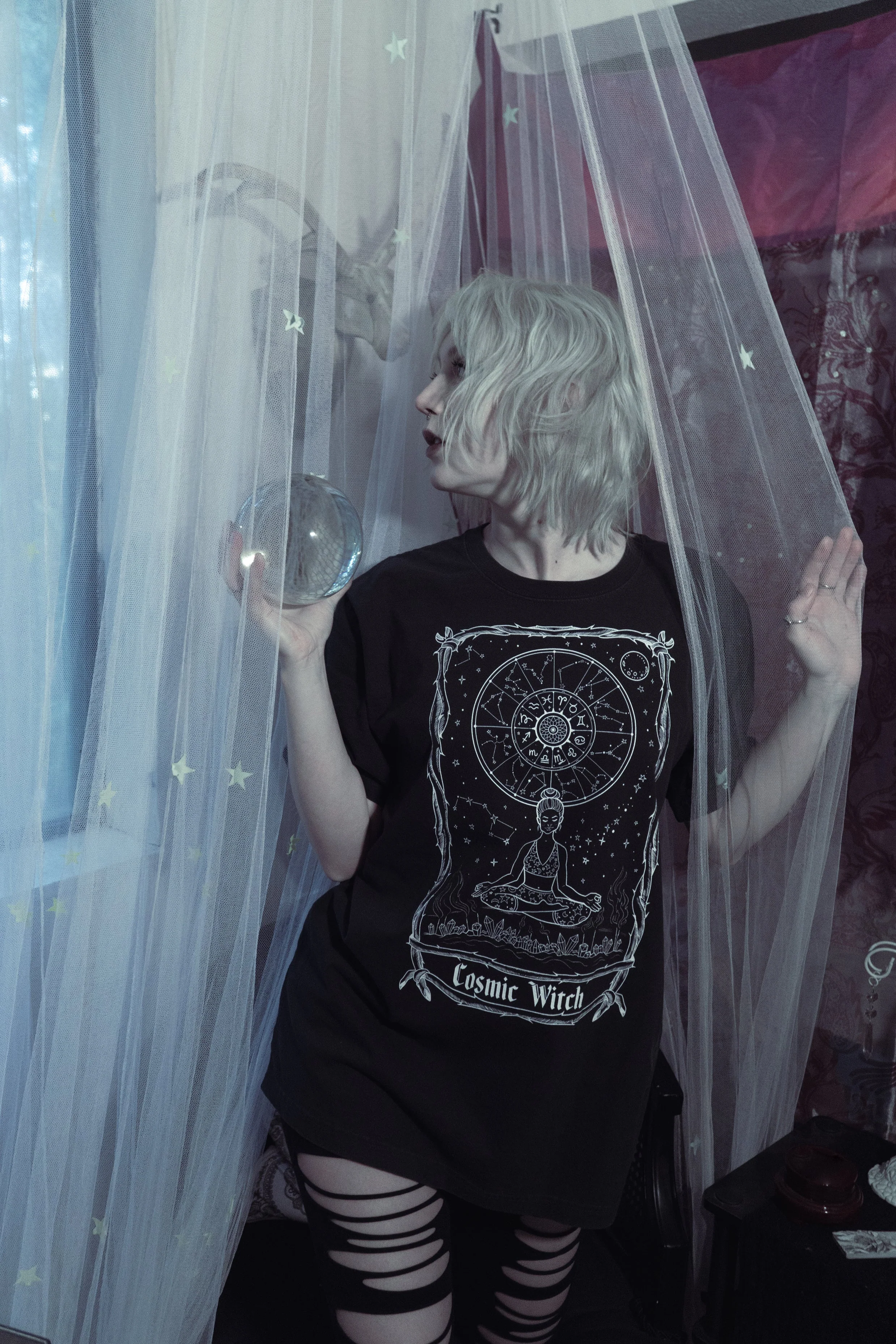 Cosmic Witch Tee - Image 7