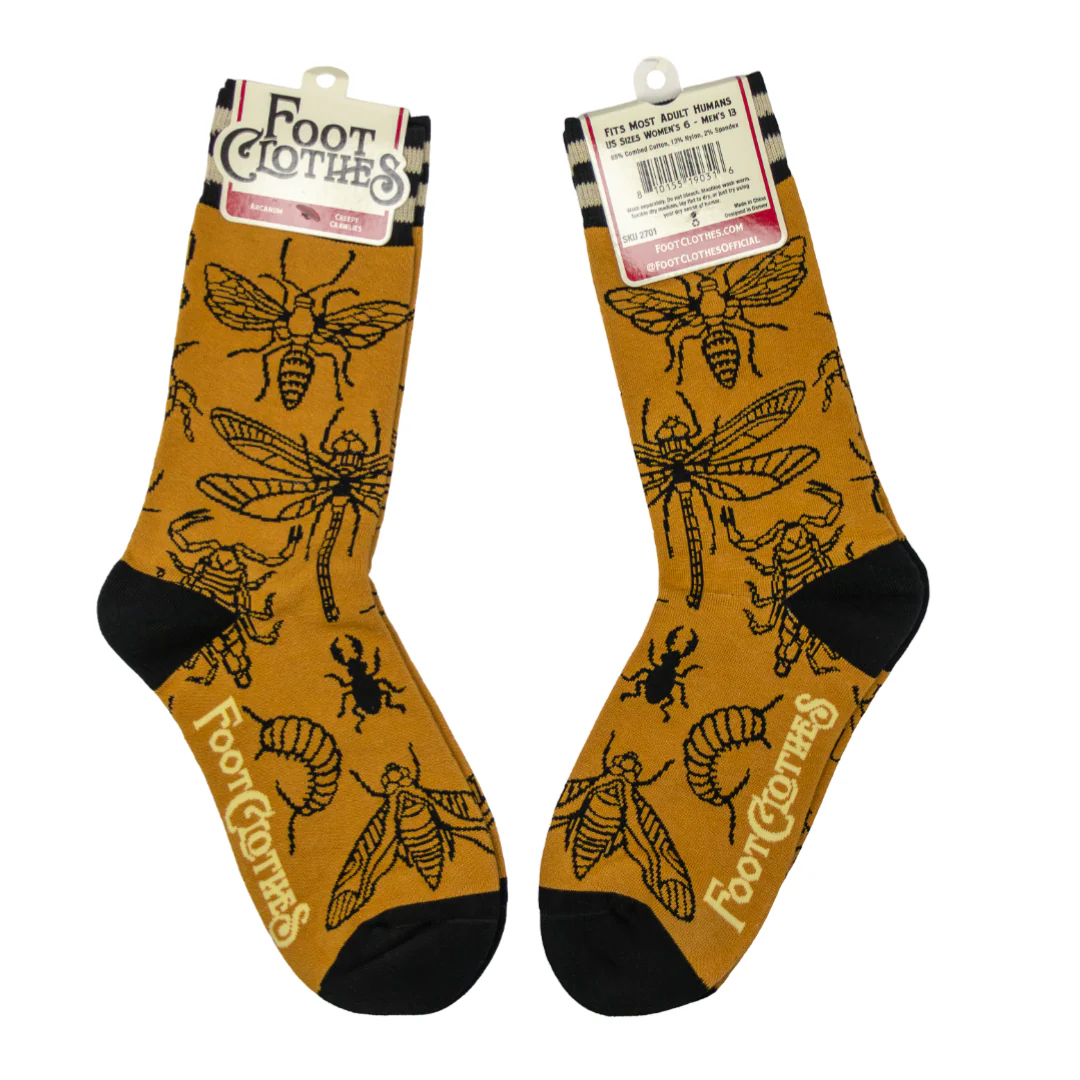 Creepy Crawlies Crew Socks - Image 6