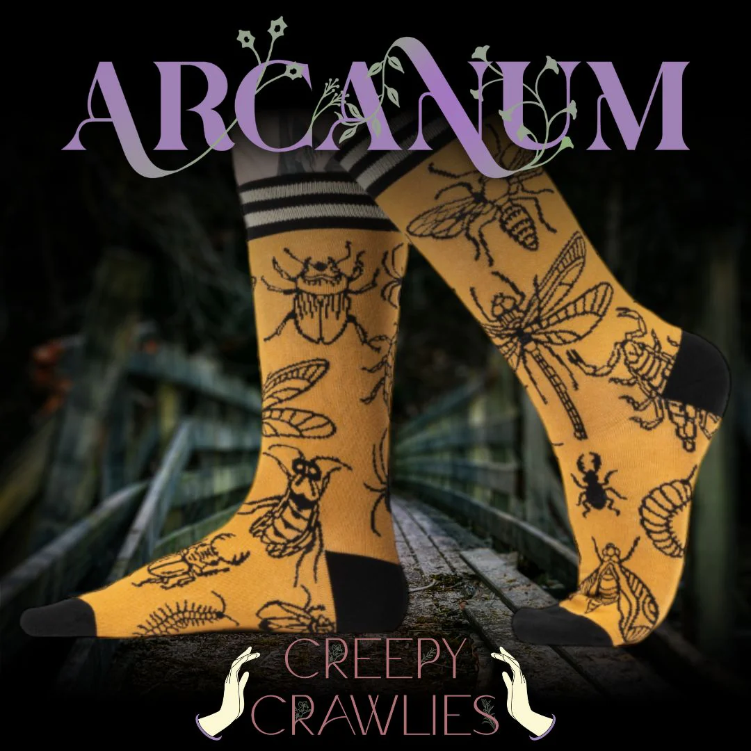 Creepy Crawlies Crew Socks - Image 7