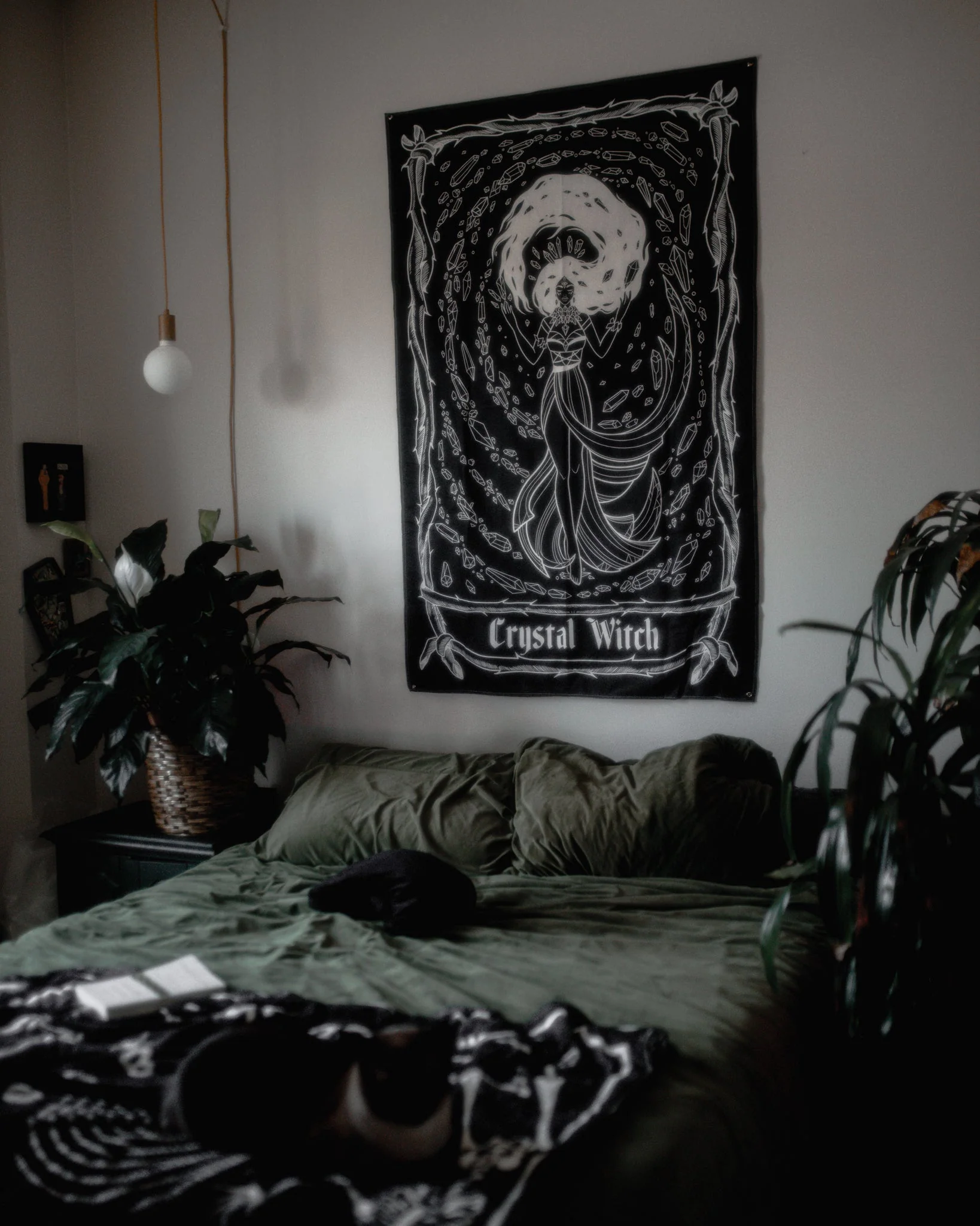 Crystal Witch Wall Tapestry