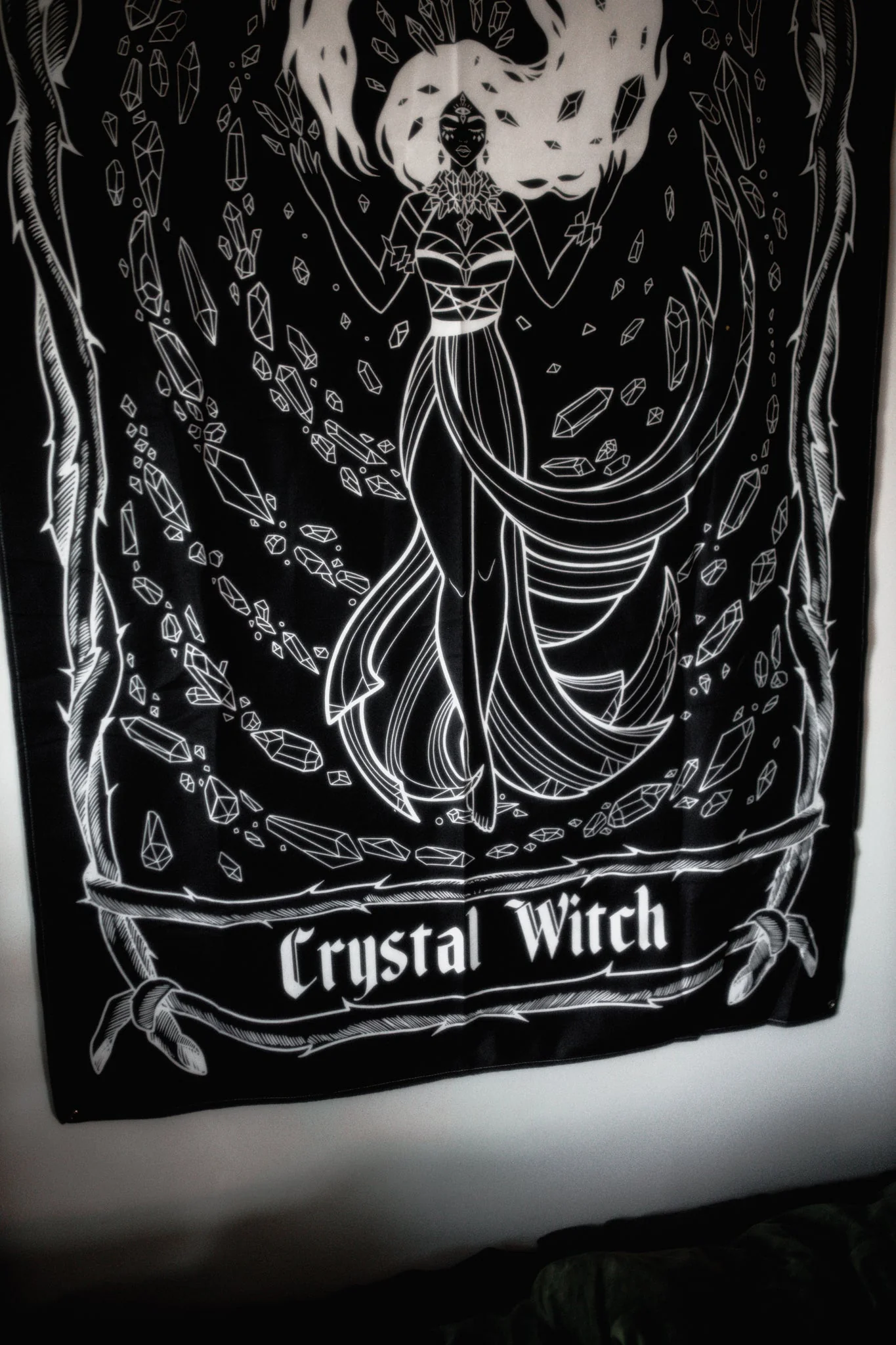 Crystal Witch Wall Tapestry - Image 3