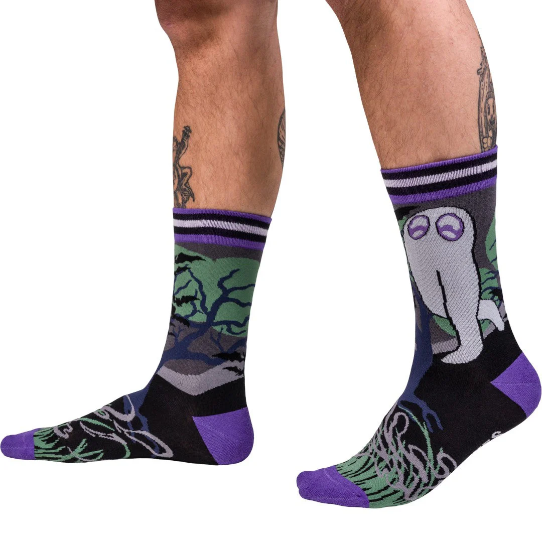 Cute Fresno Nightcrawler Crew Socks - Image 10