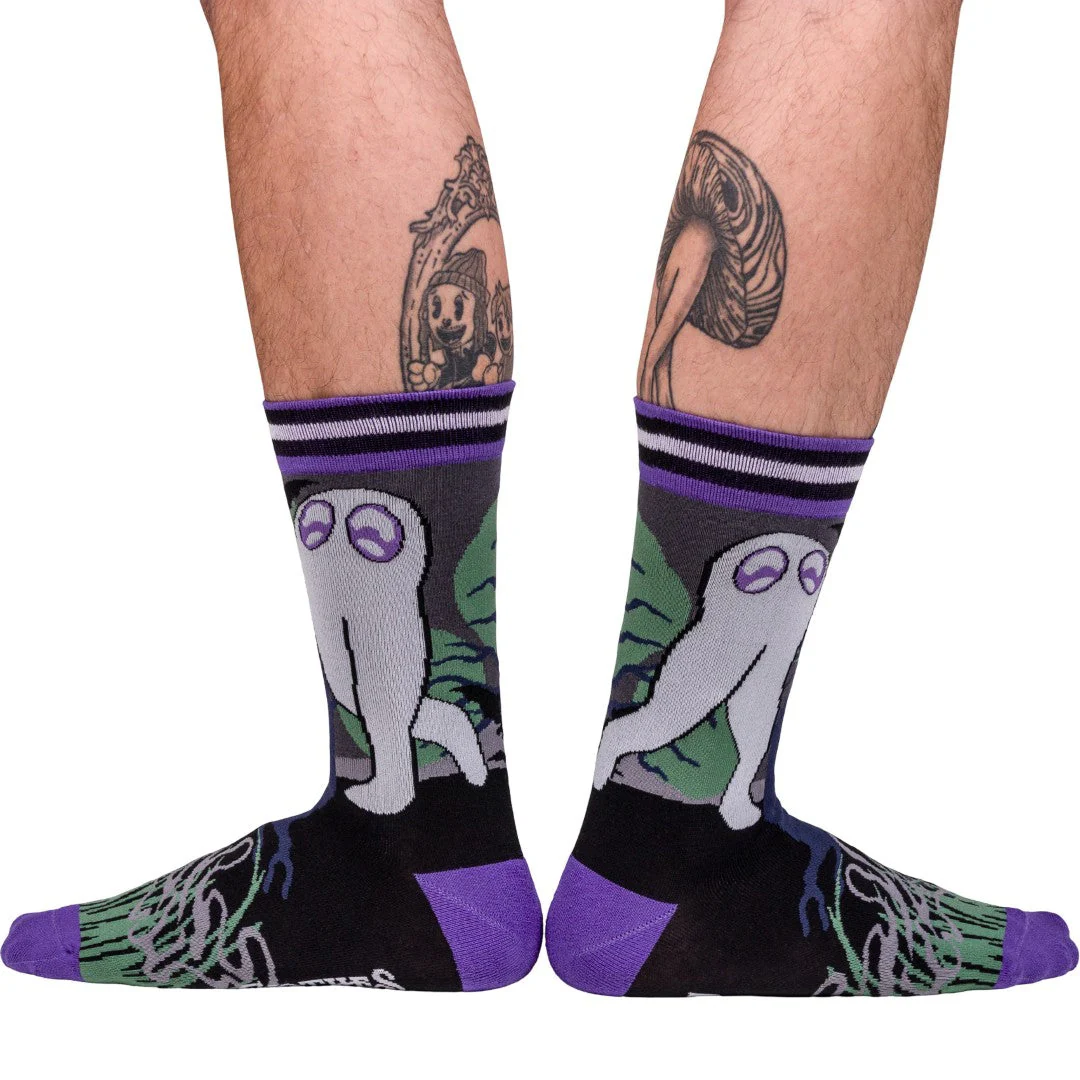 Cute Fresno Nightcrawler Crew Socks - Image 5