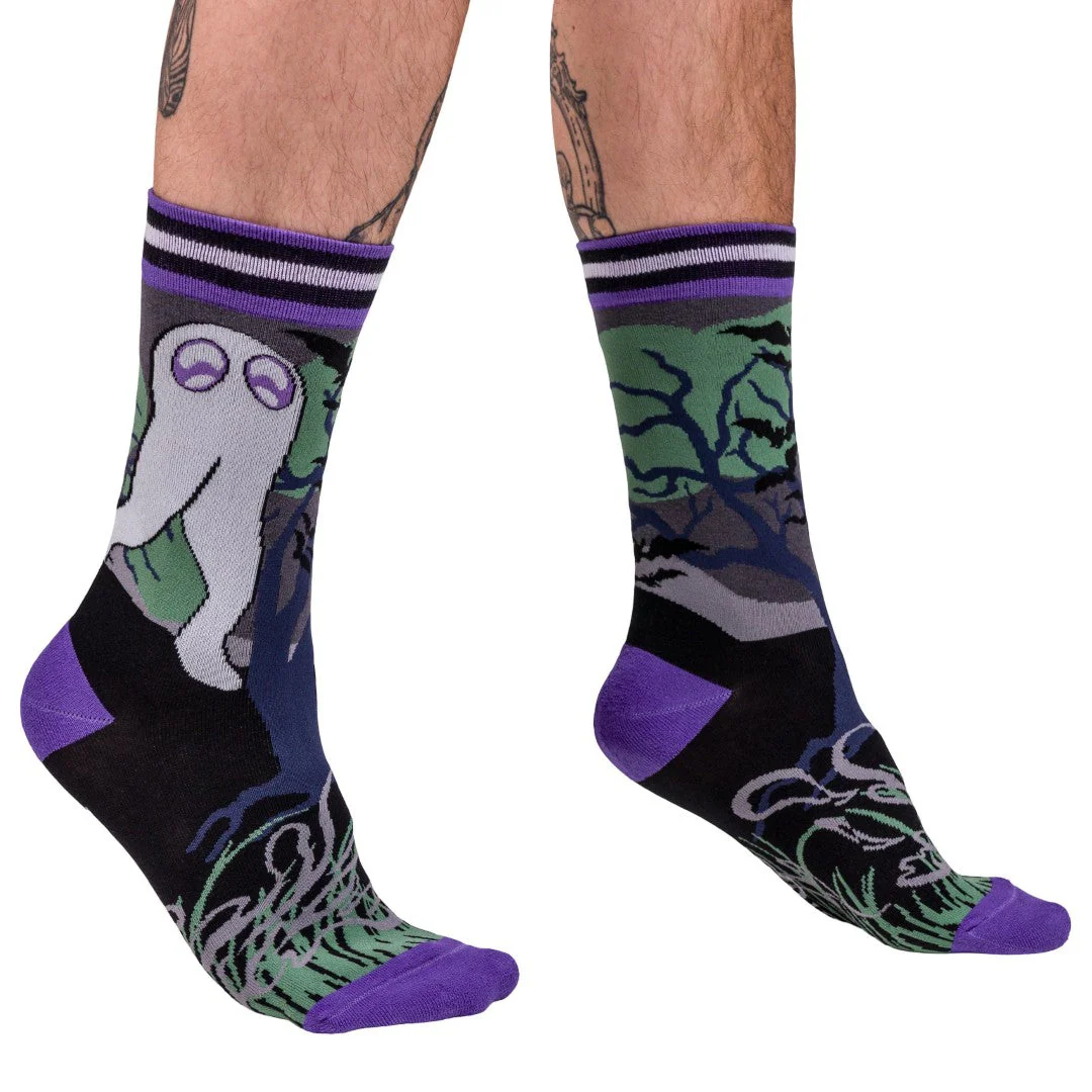 Cute Fresno Nightcrawler Crew Socks - Image 9