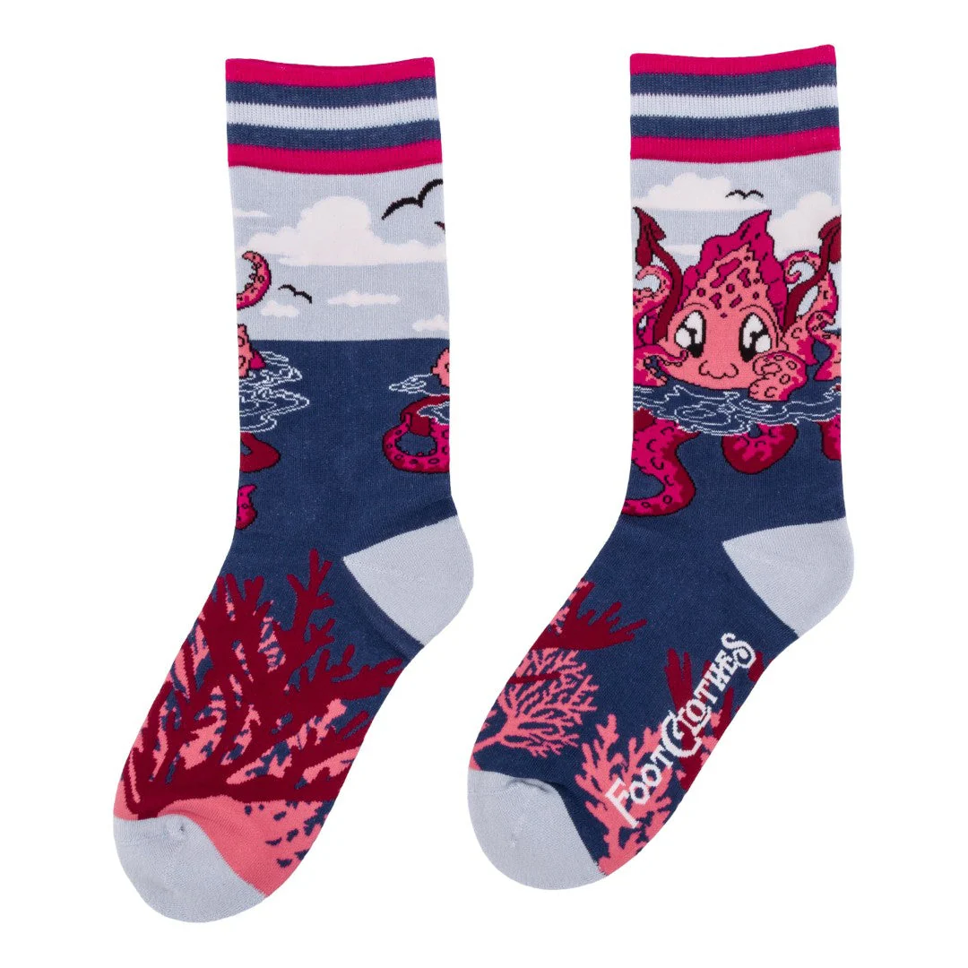 Cute Kraken Crew Socks - Image 3