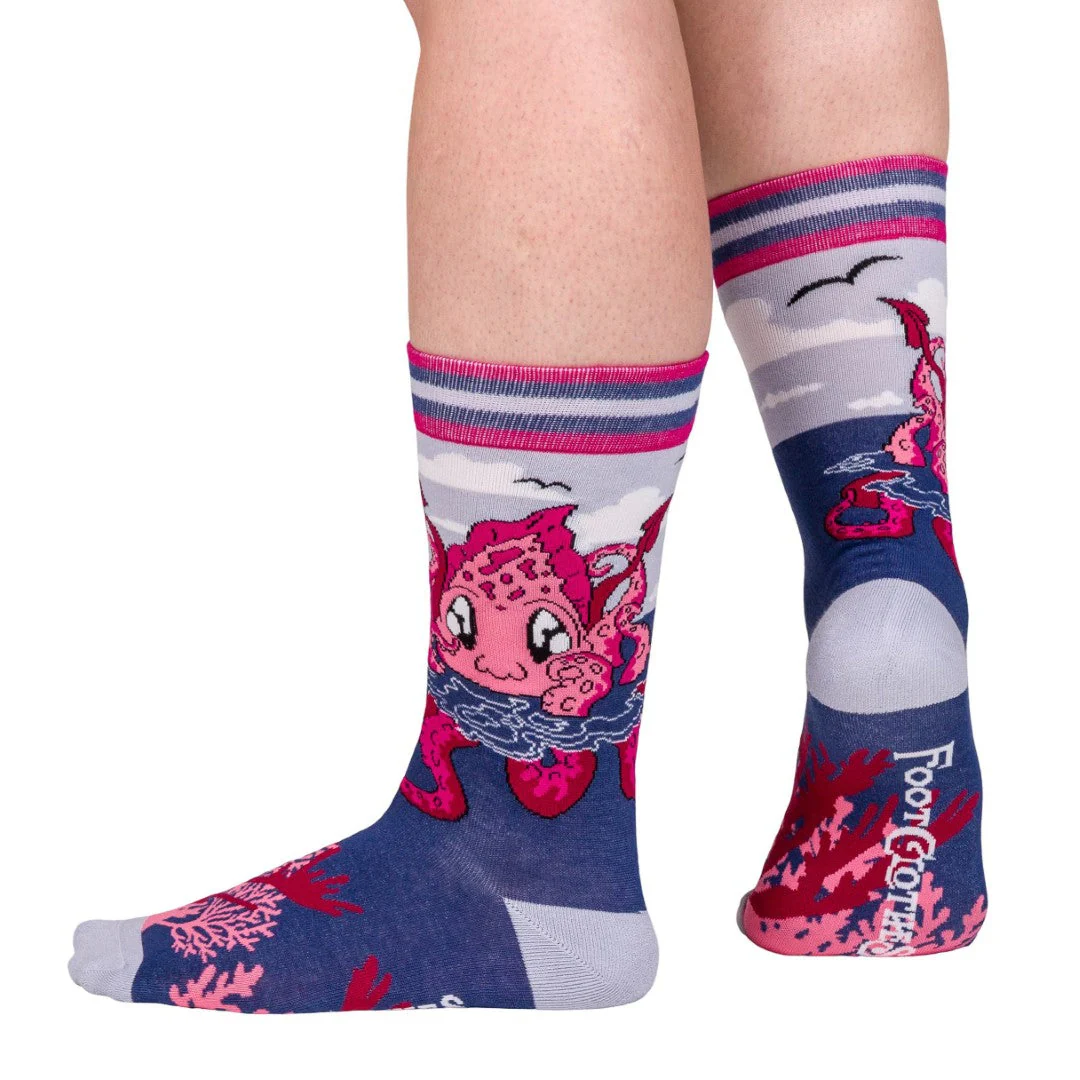 Cute Kraken Crew Socks - Image 6