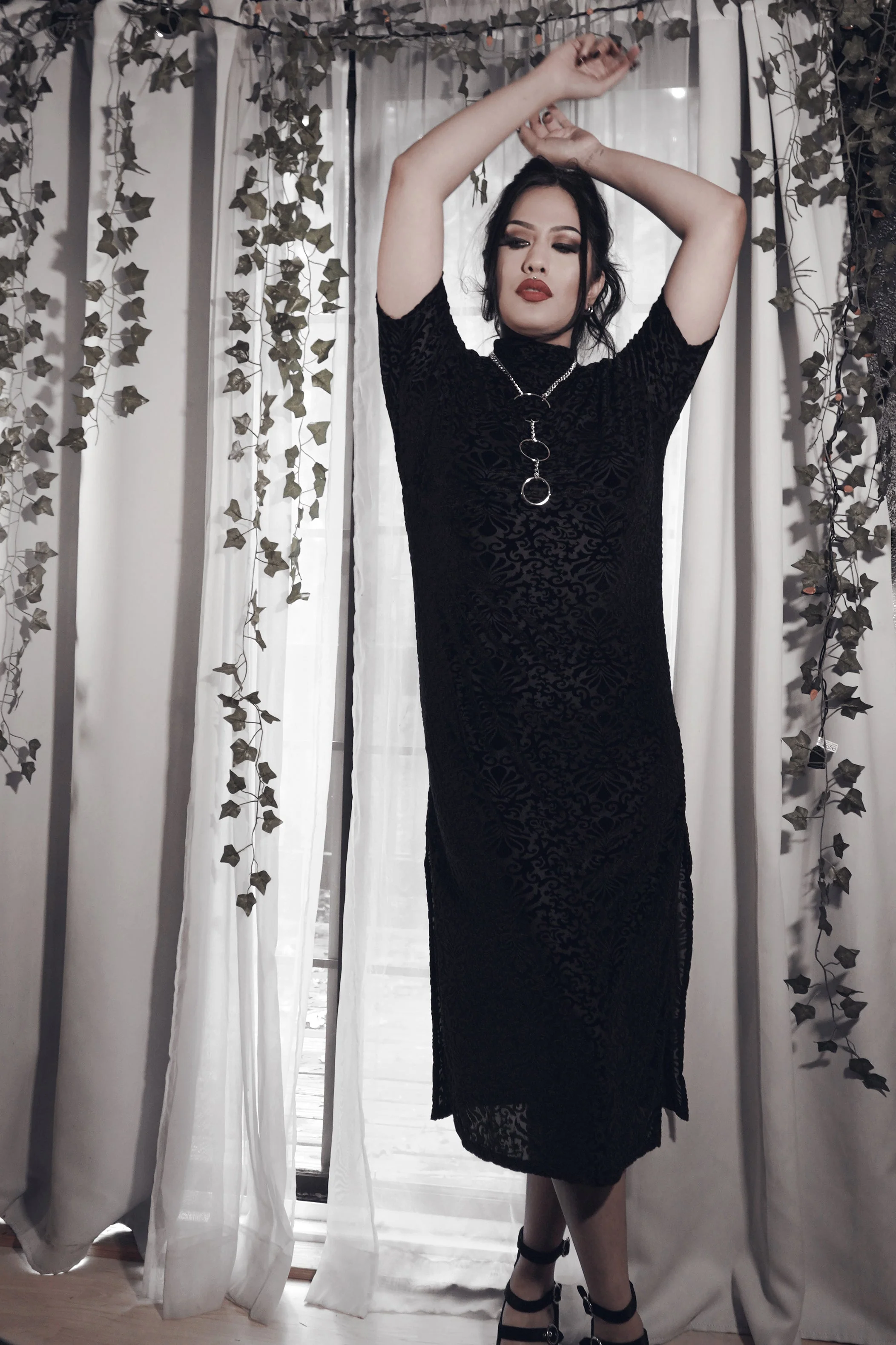 Dark Solstice Dress - Image 6