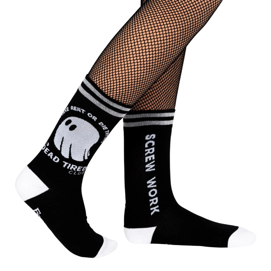 Dead Tired Crew Socks - Image 6