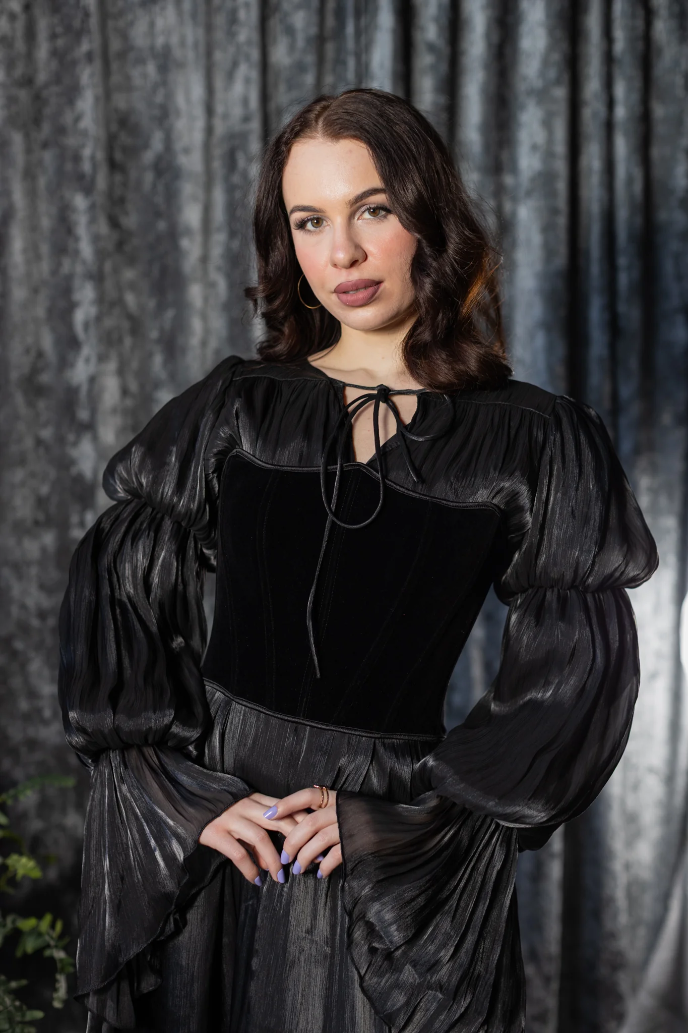 Edith - Metallic Haunting Gown - READY TO SHIP - Image 7