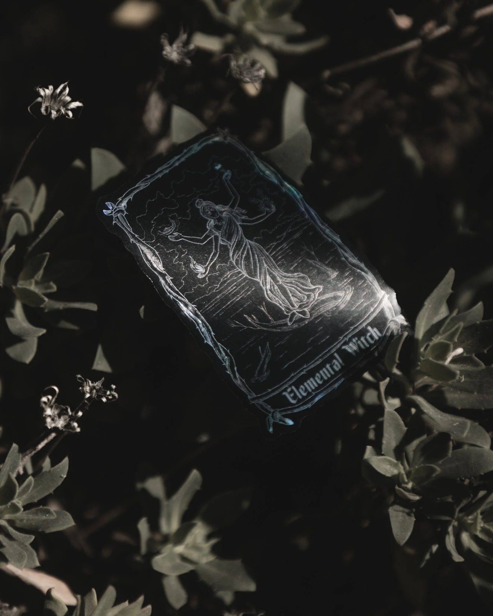 Elemental Witch Holographic Vinyl Sticker - Image 2