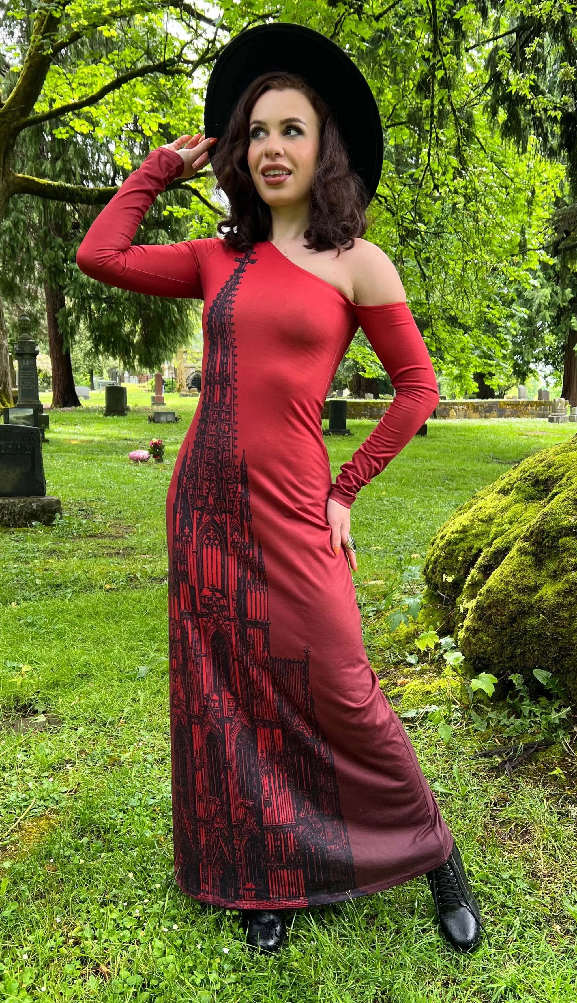 Elspeth - Comfy Cathedral Maxi Dress - READY to SHIP - Image 3