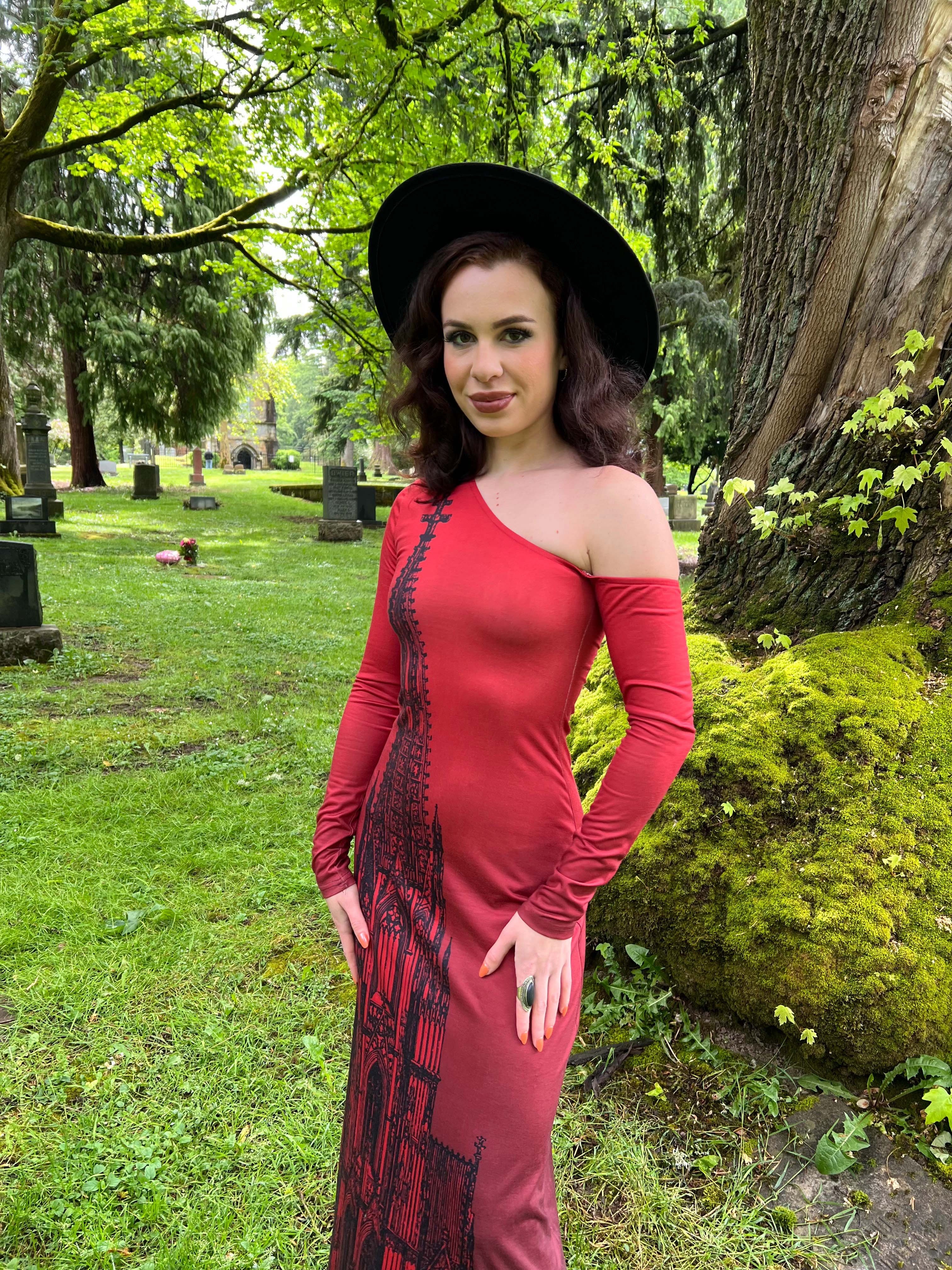 Elspeth - Comfy Cathedral Maxi Dress - READY to SHIP - Image 4