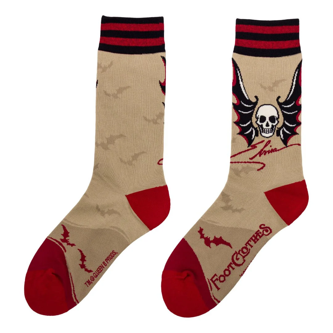 Elvira Cruel Ink Crew Socks - Image 3