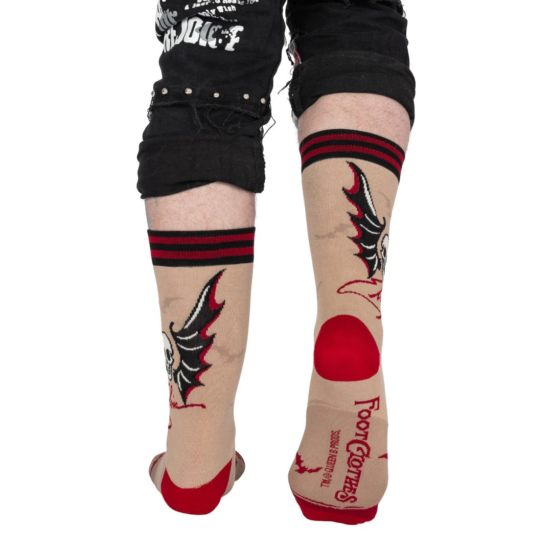 Elvira Cruel Ink Crew Socks - Image 7