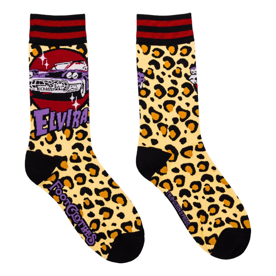 Elvira Macabre Mobile Crew Socks - Image 2