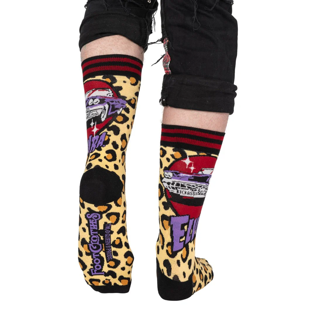 Elvira Macabre Mobile Crew Socks - Image 7