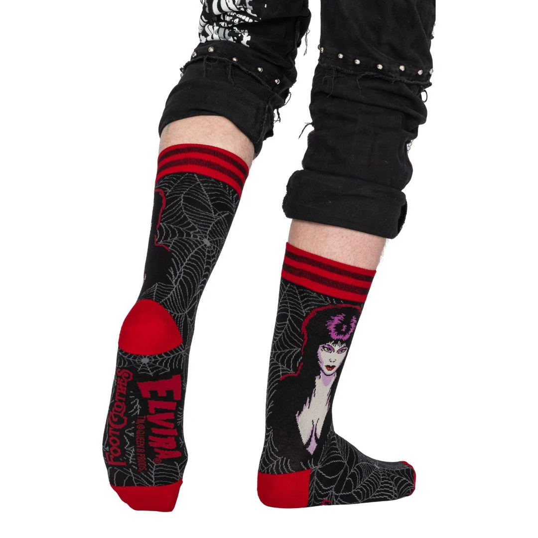 Elvira Mistress of the Dark Crew Socks - Image 7