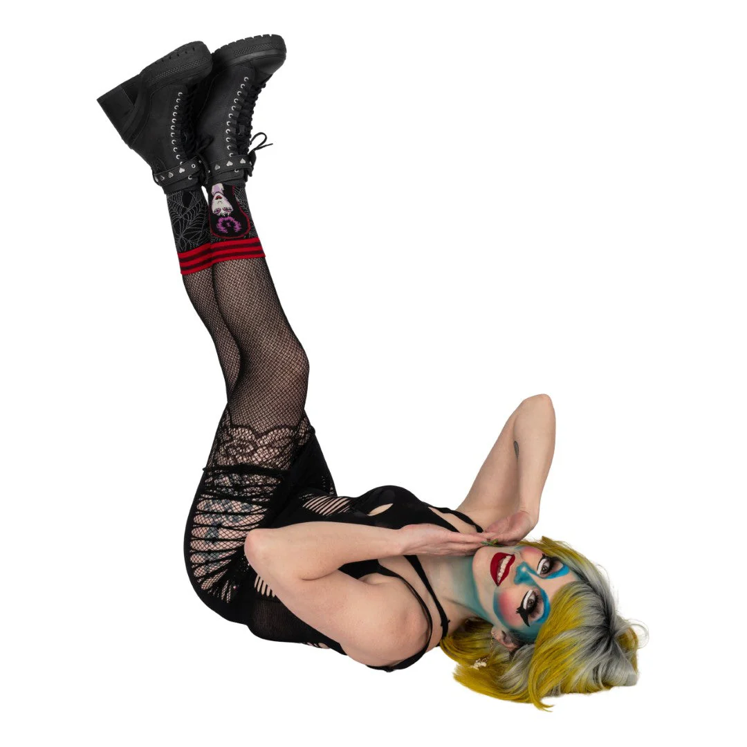 Elvira Mistress of the Dark Crew Socks - Image 9