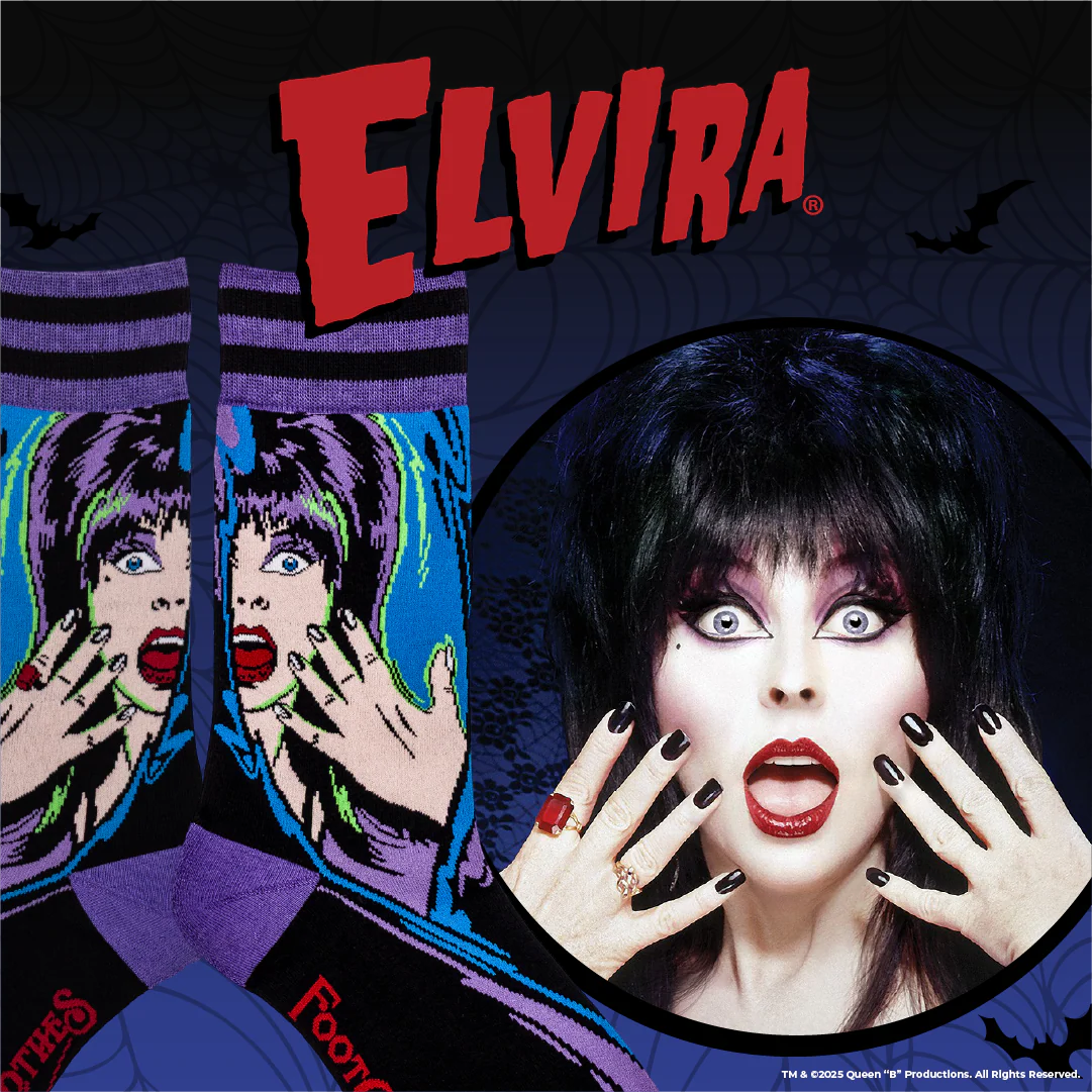 Elvira Unpleasant Dreemz Crew Socks - Image 11