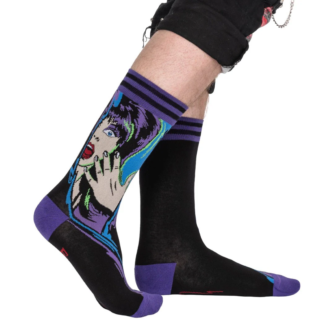 Elvira Unpleasant Dreemz Crew Socks - Image 4