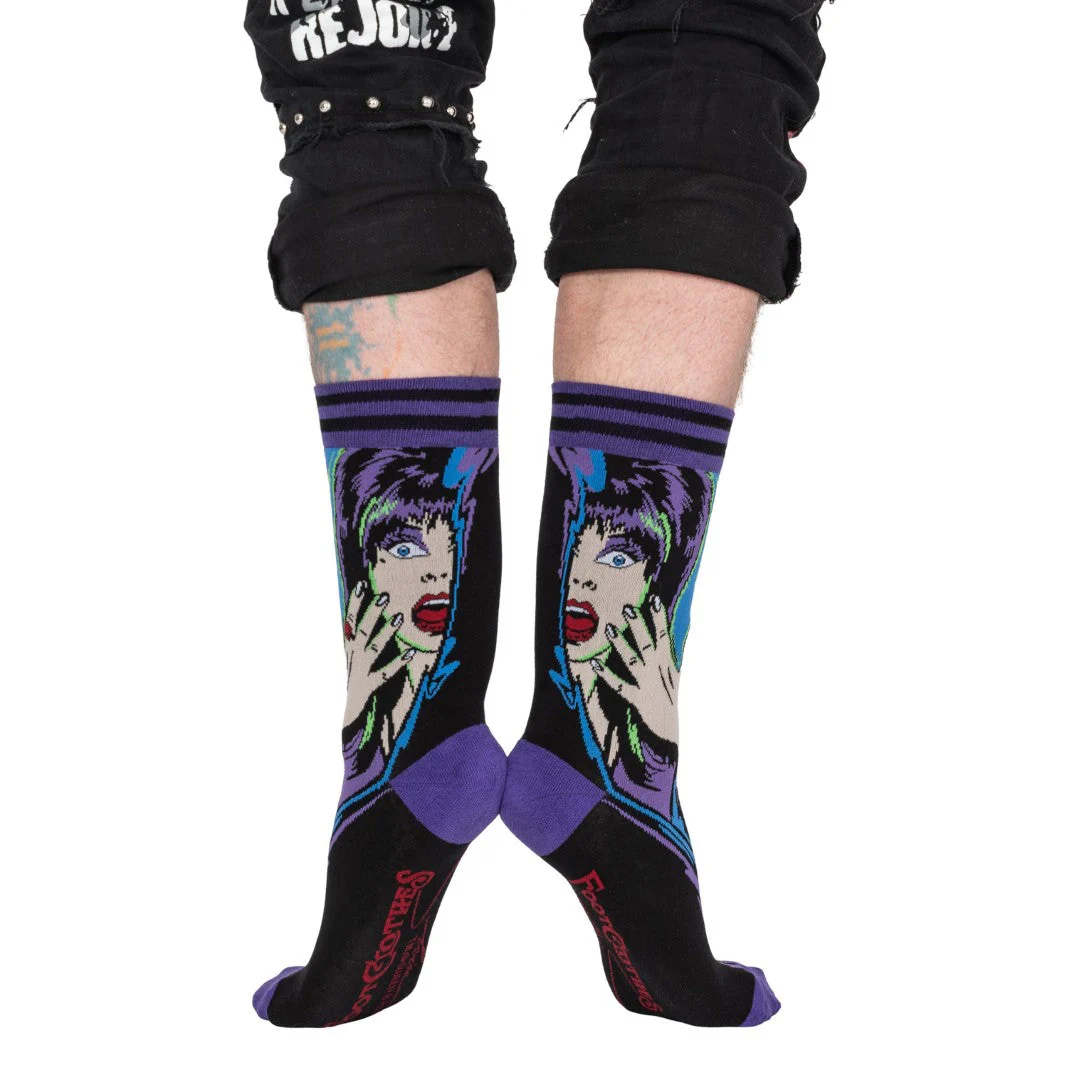 Elvira Unpleasant Dreemz Crew Socks - Image 8