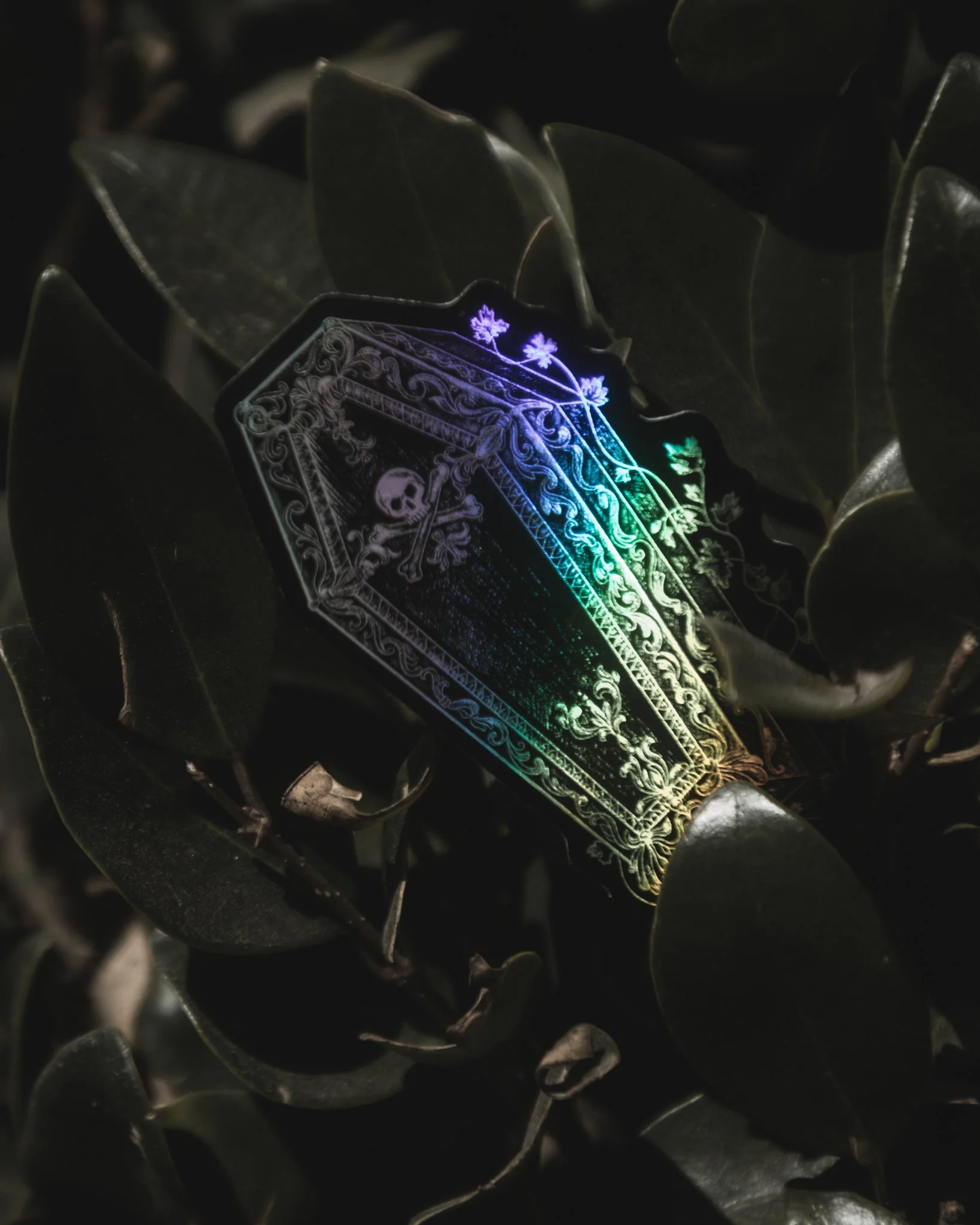 Endless Night Holographic Vinyl Sticker