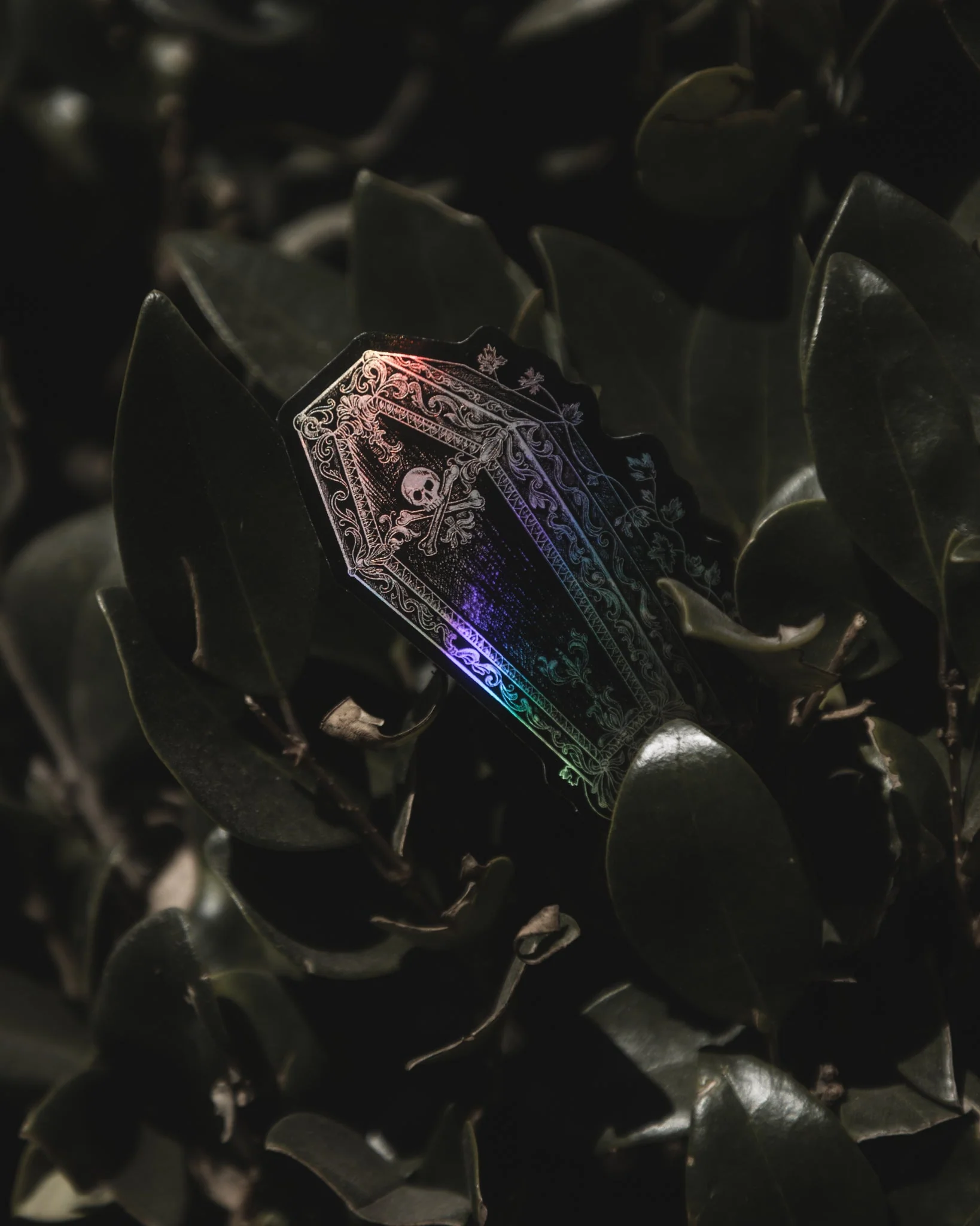 Endless Night Holographic Vinyl Sticker - Image 2