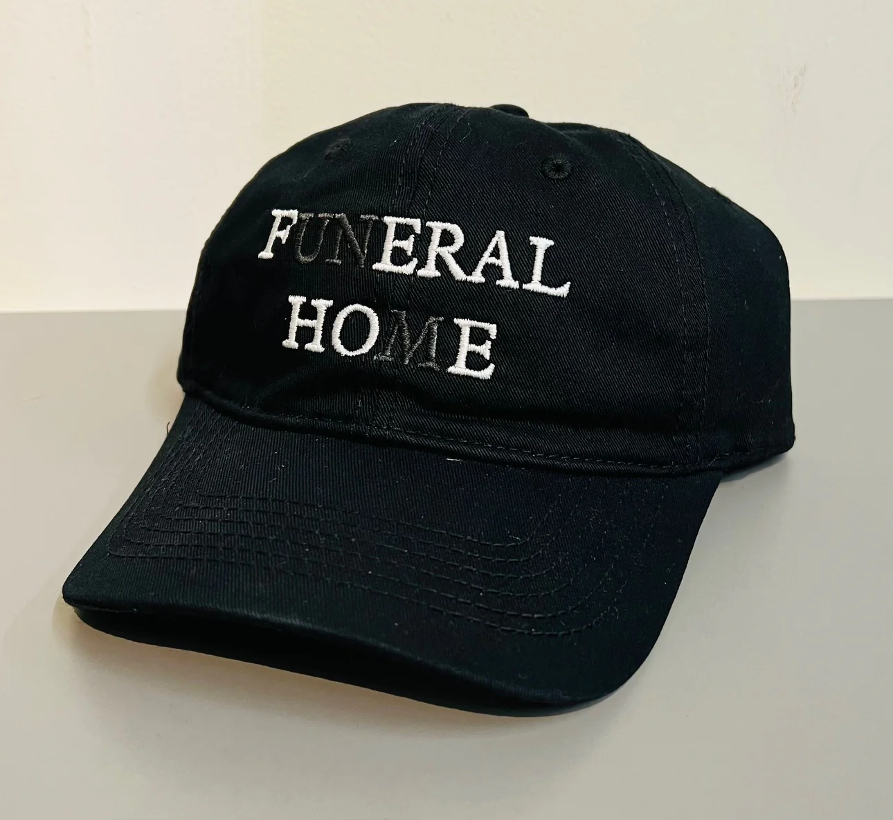 FUNERAL HOME Embroidered Dad Hat - READY TO SHIP