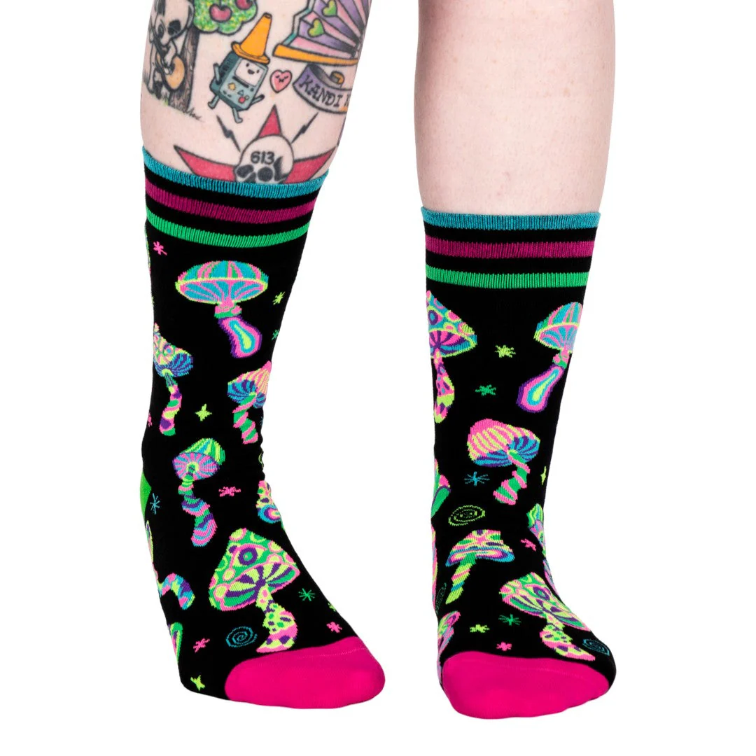 Funky Fungi Crew Socks - Image 14