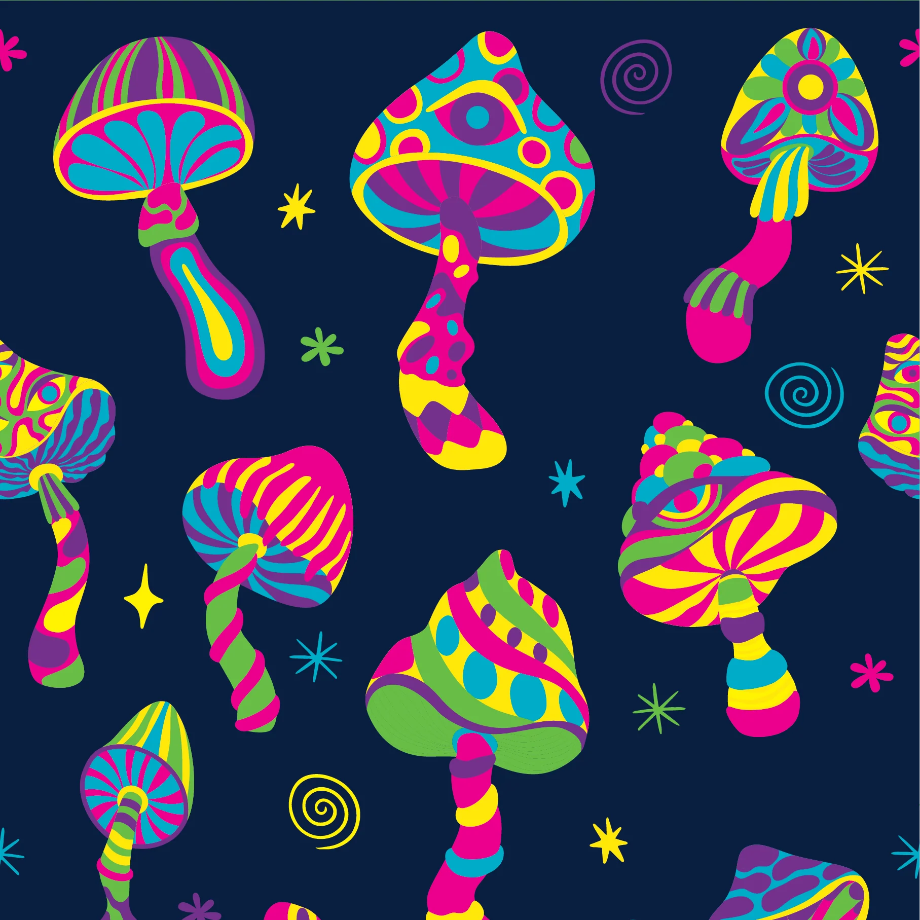 Funky Fungi Crew Socks - Image 19