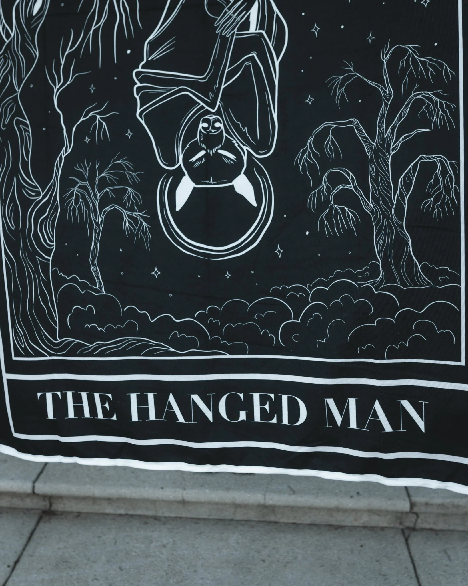 Hanged Man Wall Tapestry - Image 2