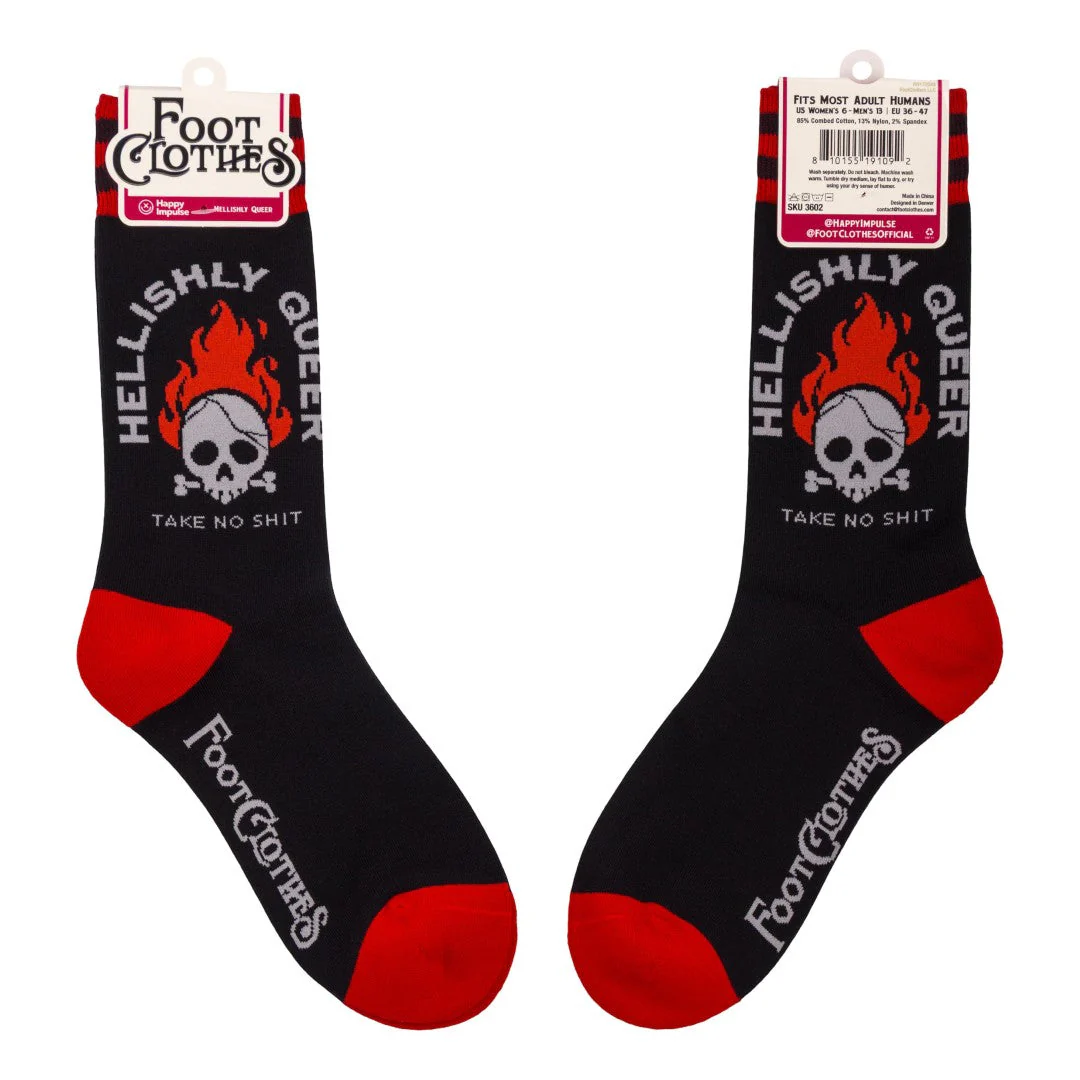 Hellishly Queer Crew Socks - Image 10