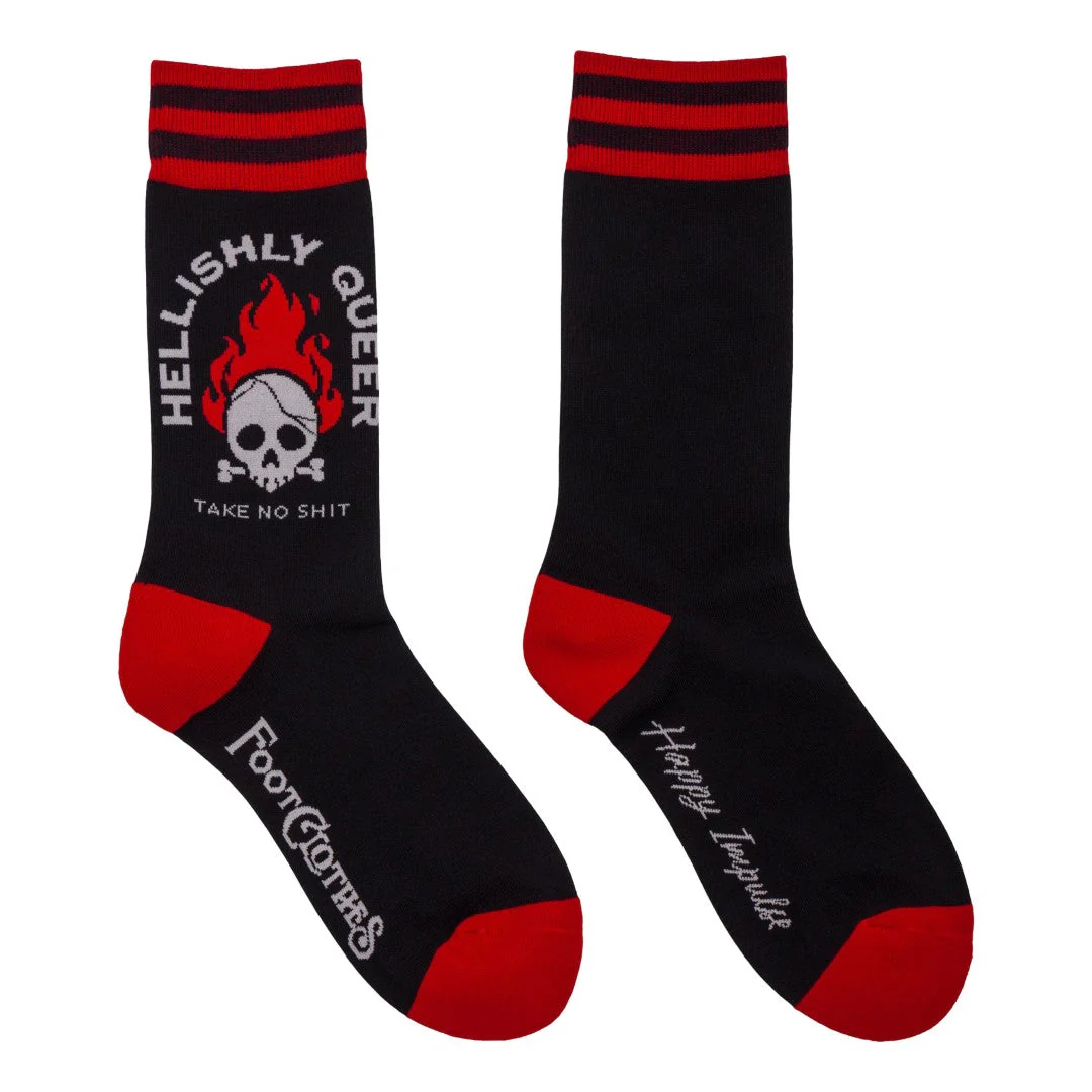 Hellishly Queer Crew Socks - Image 3